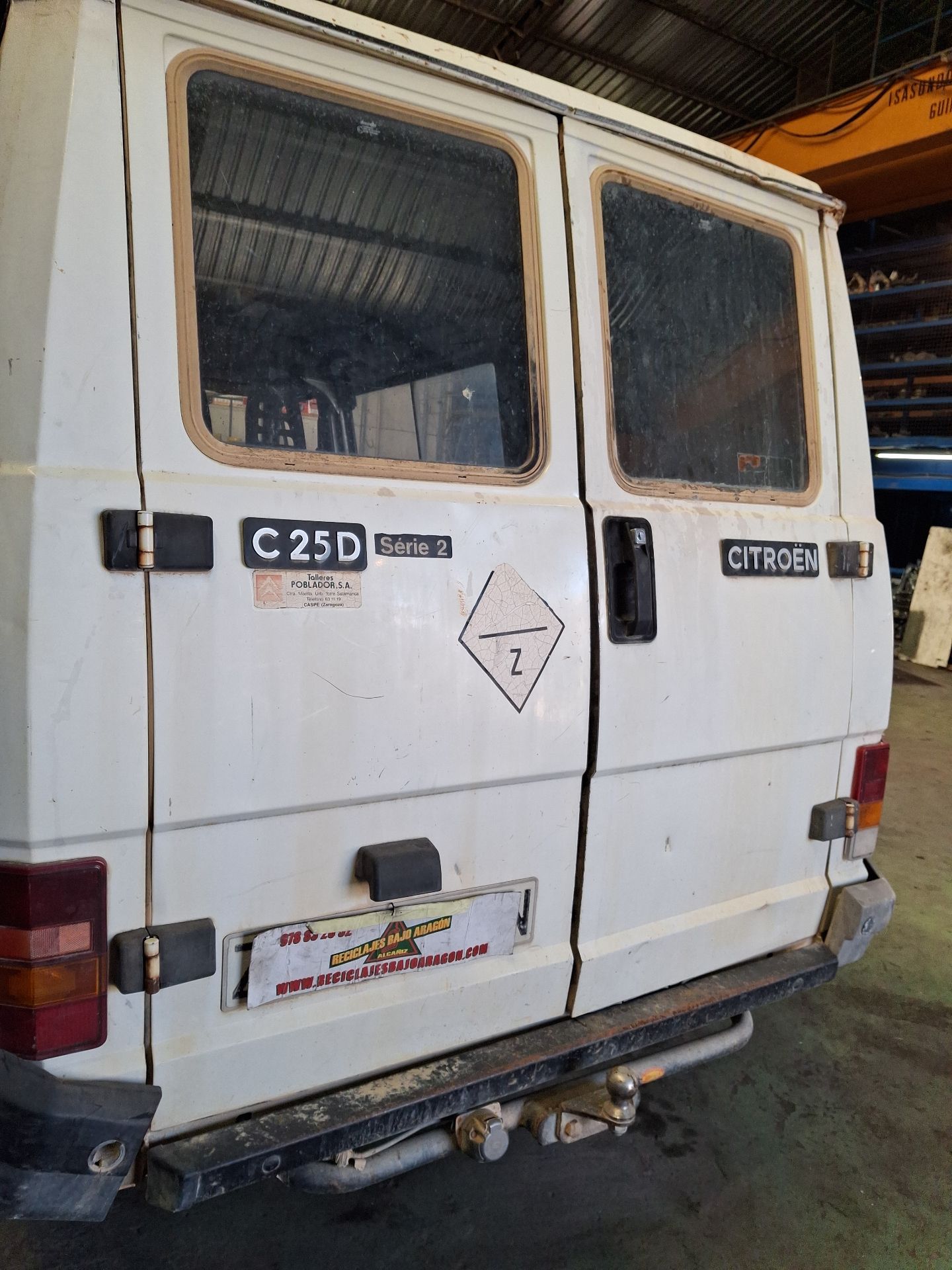 PORTON TRASERO IZQUIERDO CITROEN C25 