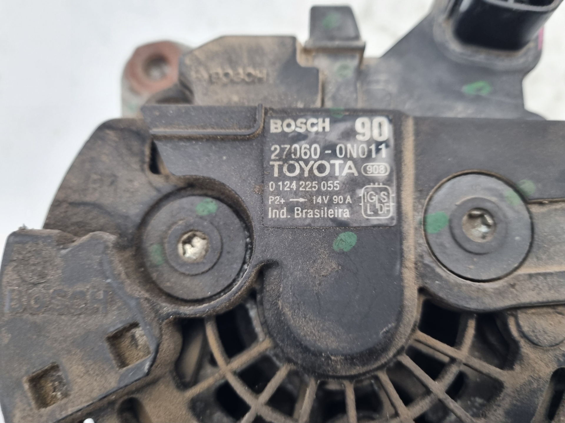 ALTERNADOR TOYOTA YARIS D1ND