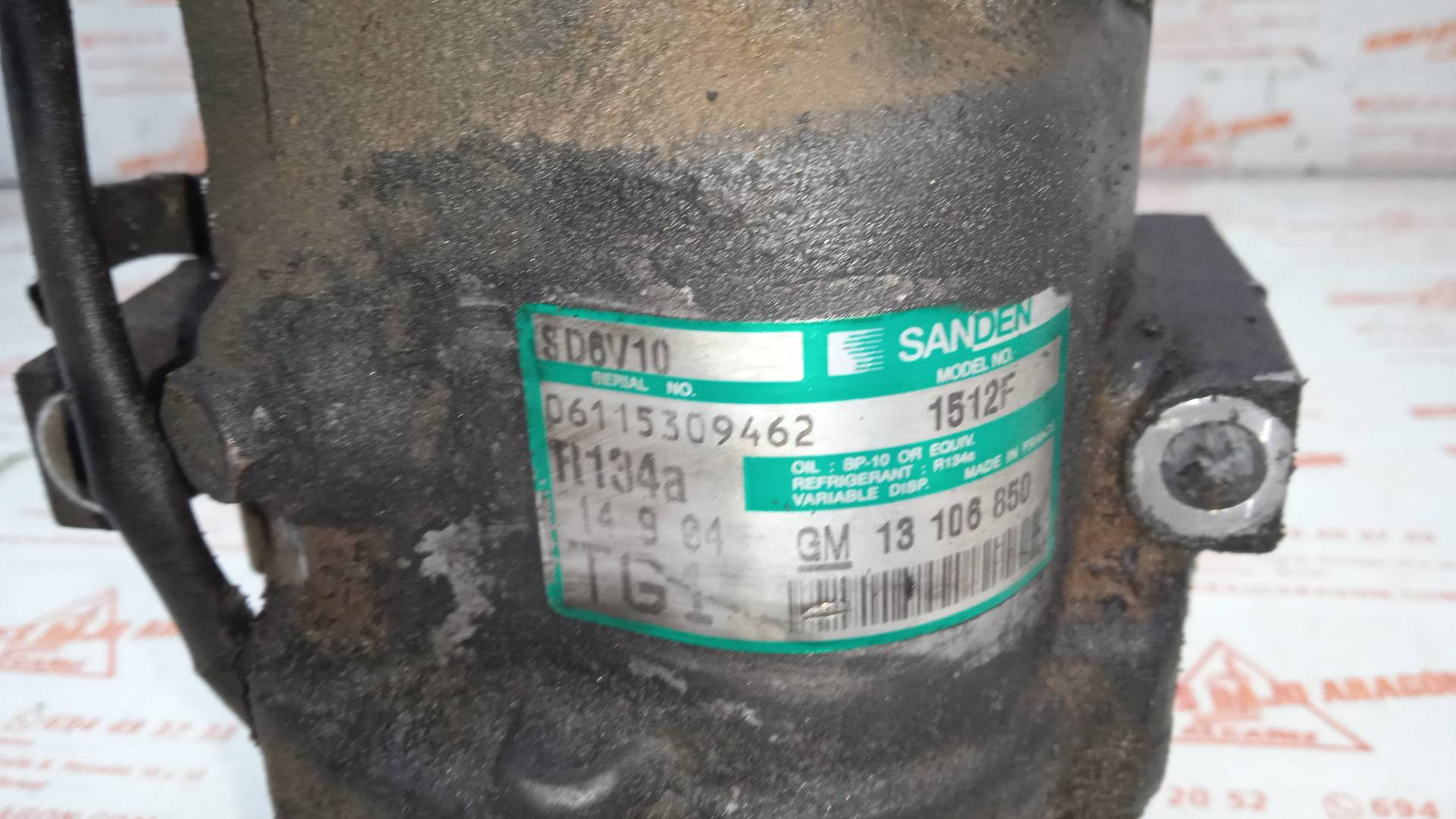 COMPRESOR AIRE ACONDICIONADO OPEL CORSA Z 13 DT