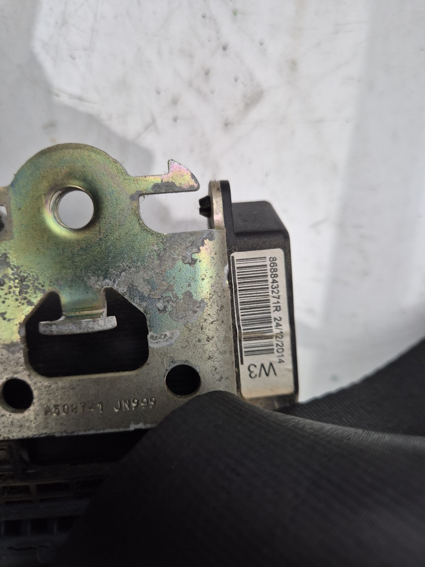 CINTURON SEGURIDAD DEL. DCHO. DACIA DOKKER 