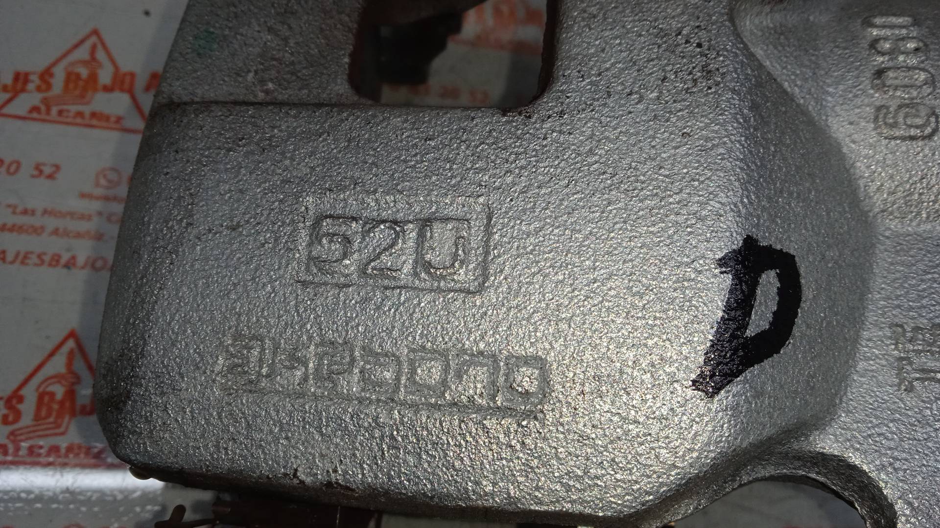 PINZA FRENO DELANTERA DERECHA RENAULT MEGANE 