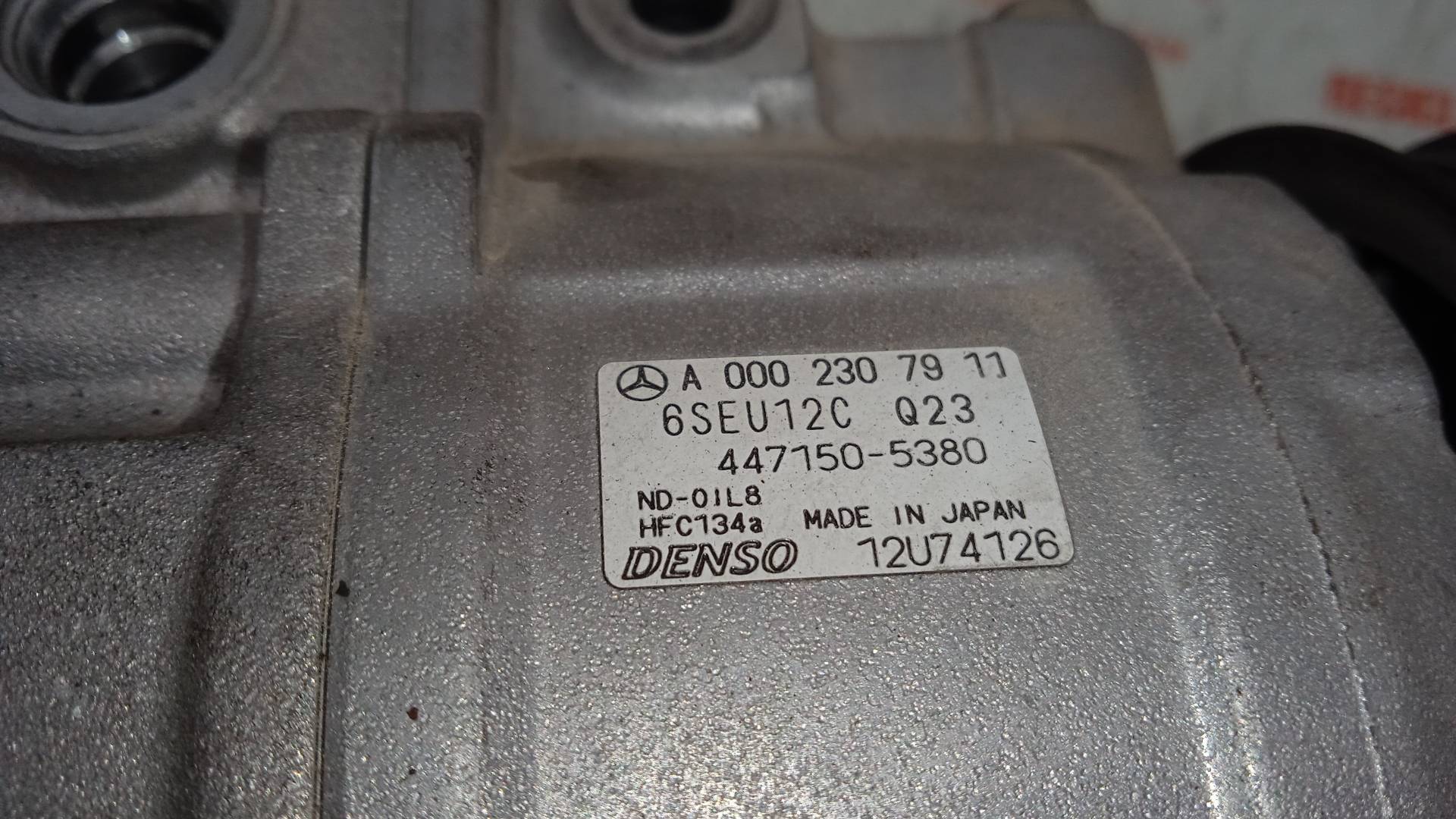 COMPRESOR AIRE ACONDICIONADO MERCEDES-BENZ CLASE A M166990