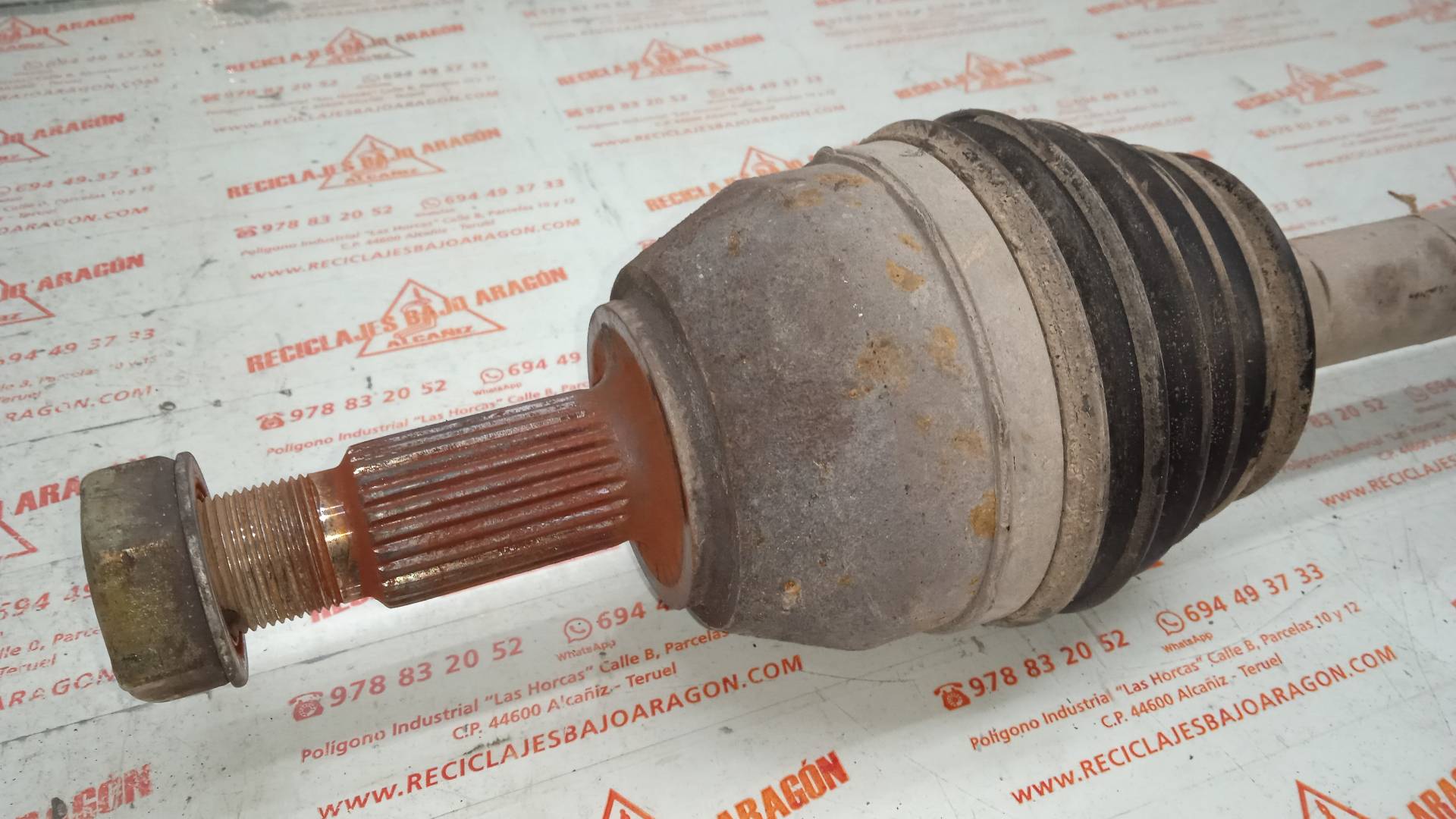 TRANSMISION DELANTERA DERECHA FIAT ULYSSE RHW