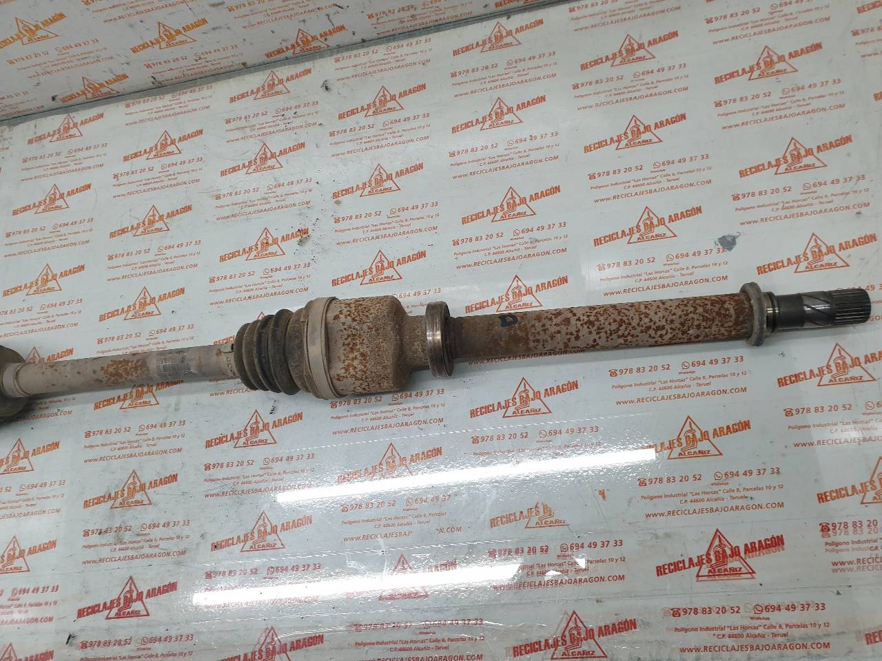 TRANSMISION DELANTERA DERECHA RENAULT CLIO K9K T7