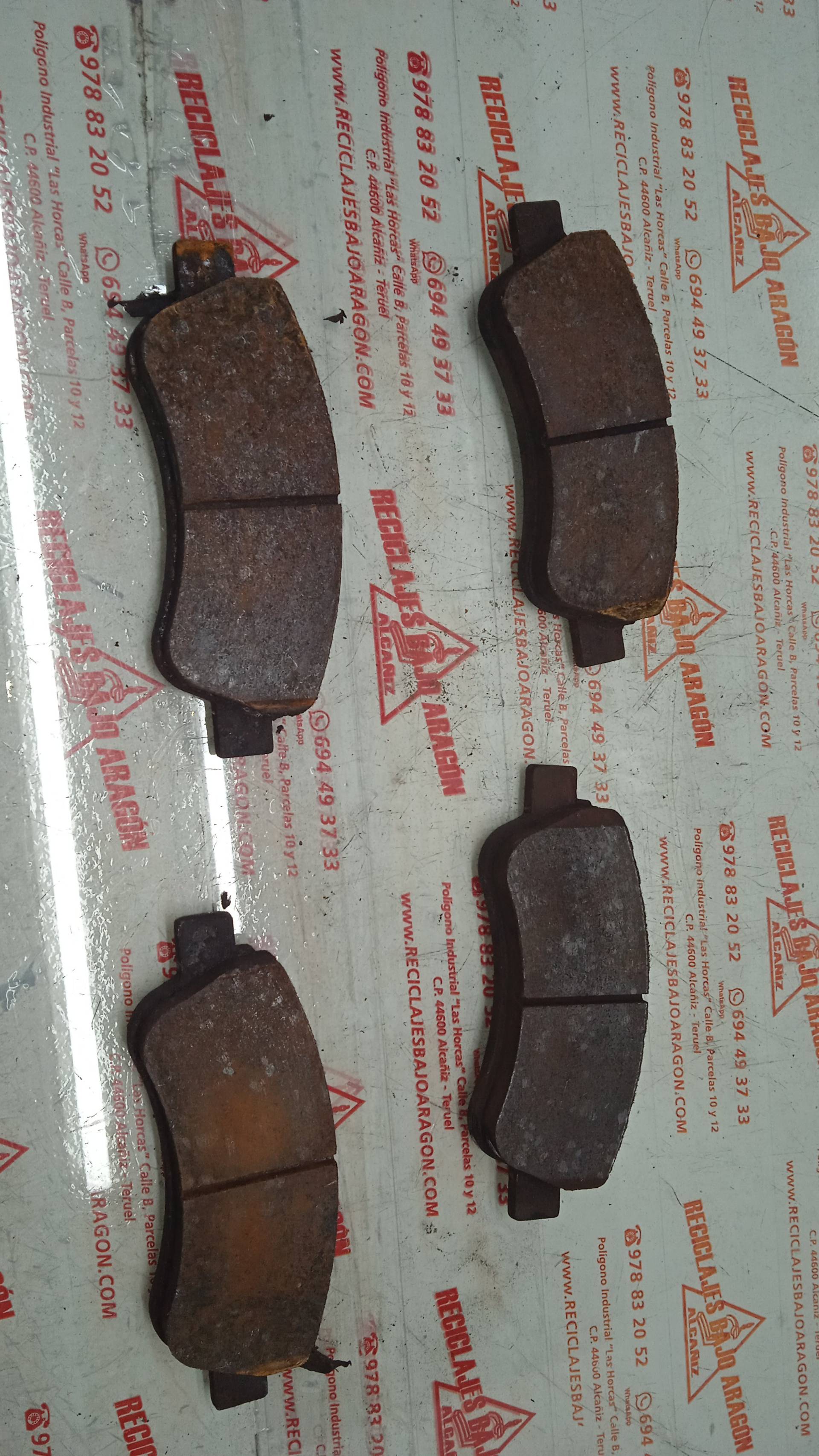 PASTILLAS DE FRENO CITROEN C3 8HZ