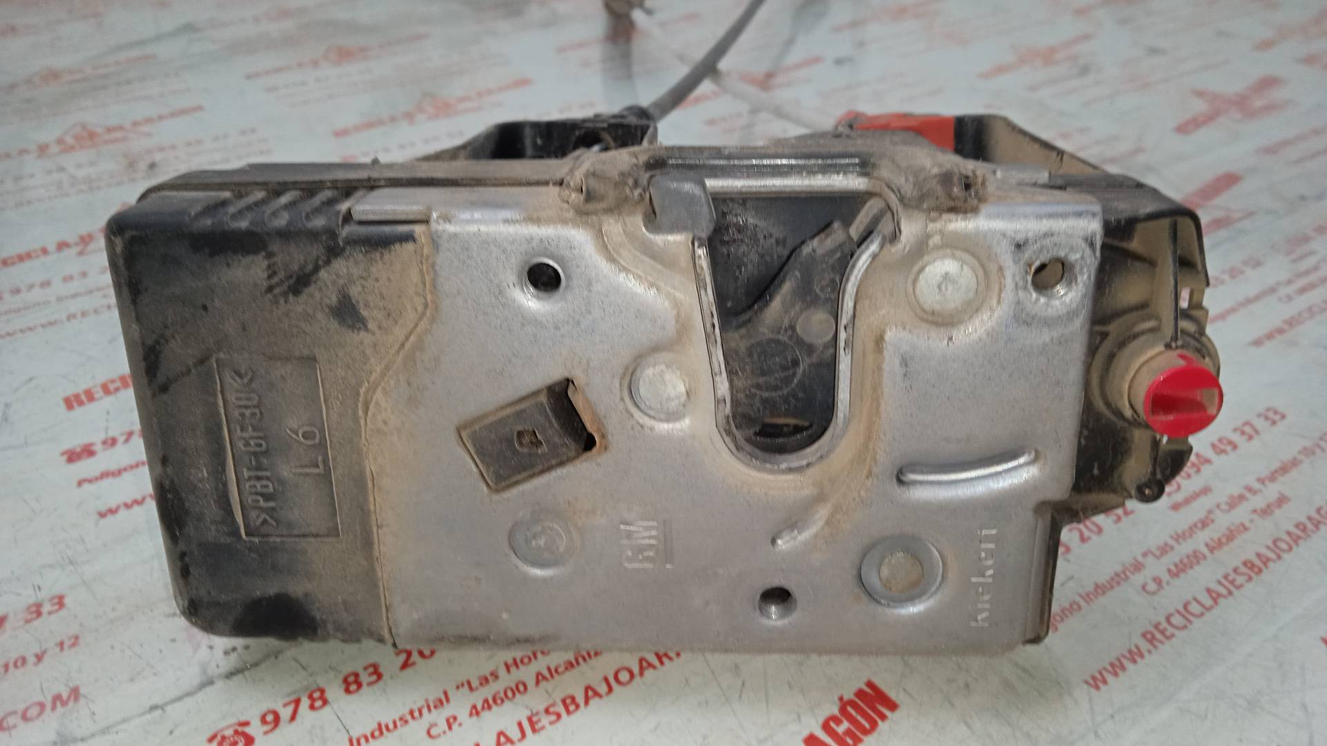 CERRADURA PUERTA TRASERA IZQUIERDA OPEL ZAFIRA Y20DTH