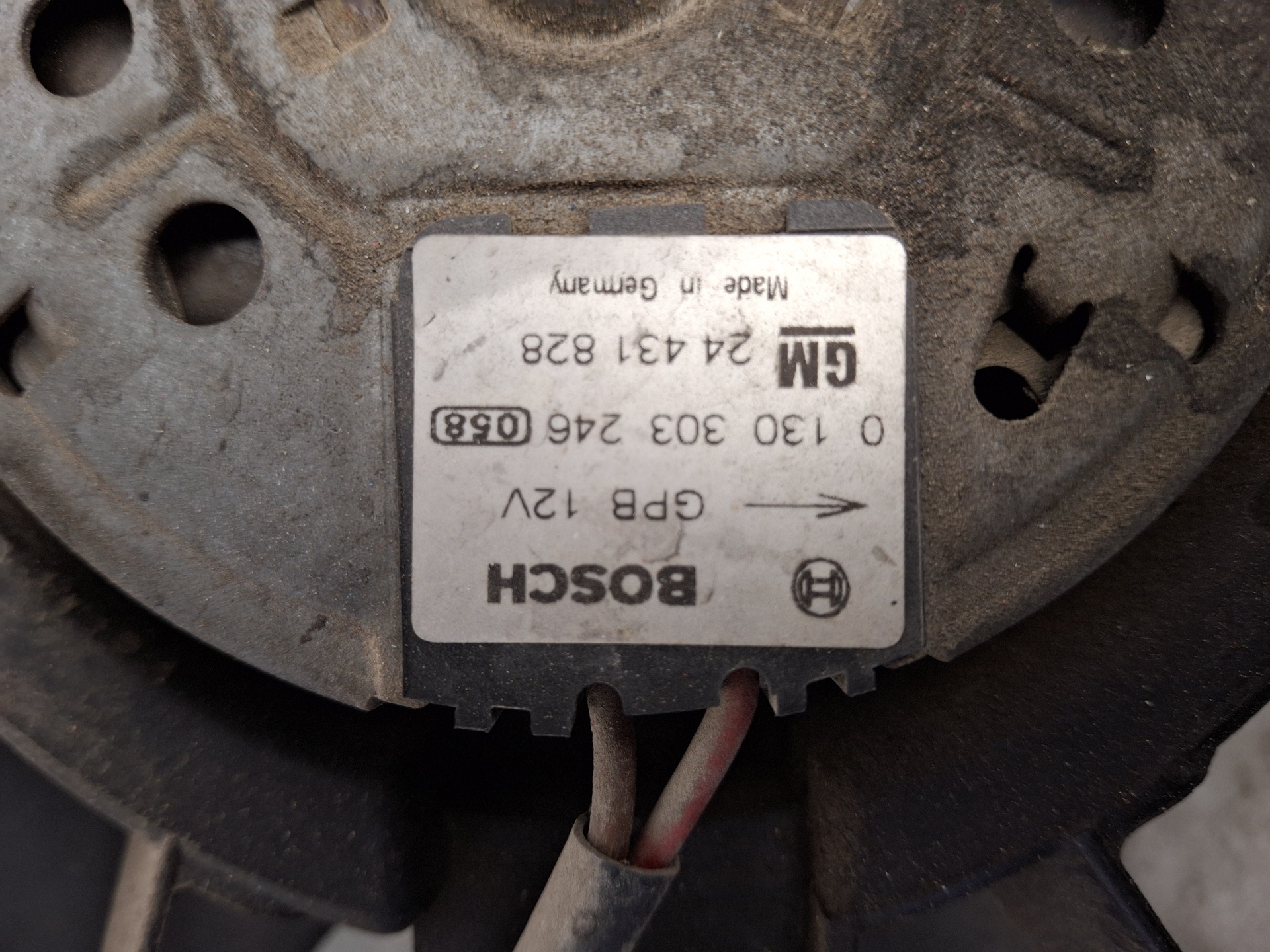 ELECTROVENTILADOR OPEL ASTRA X20DTH