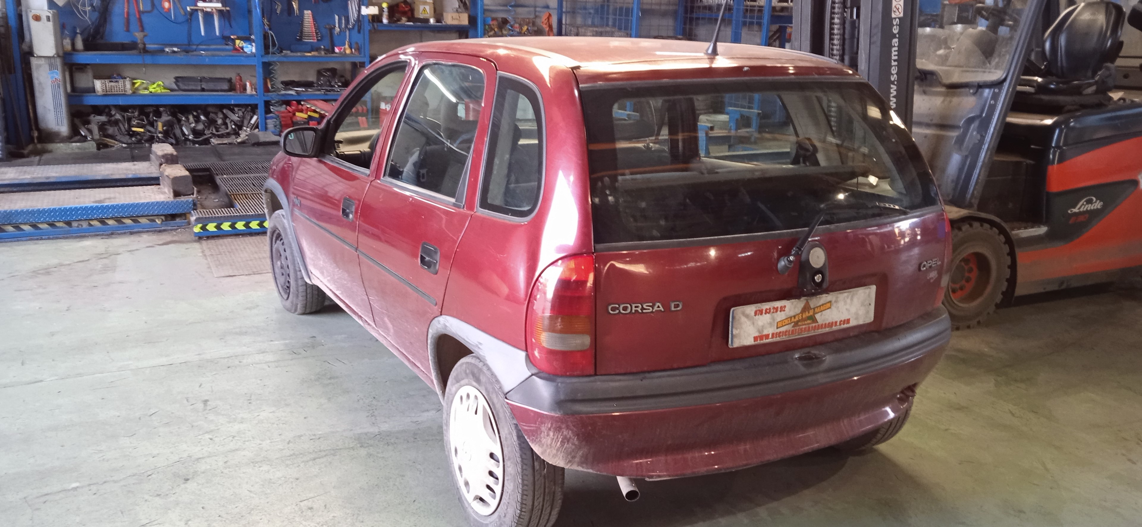 PILOTO TRASERO IZQUIERDO OPEL CORSA X17D