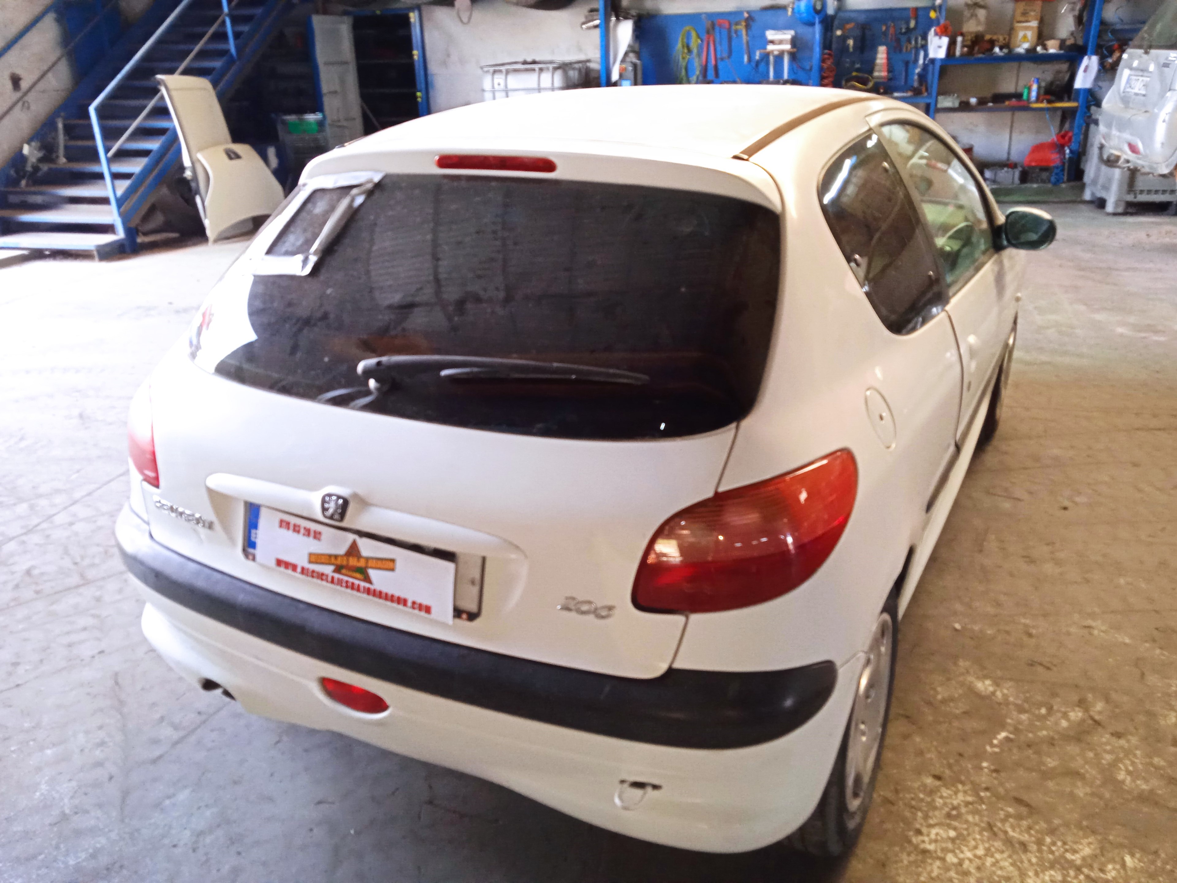 WARNING PEUGEOT 206 WJY