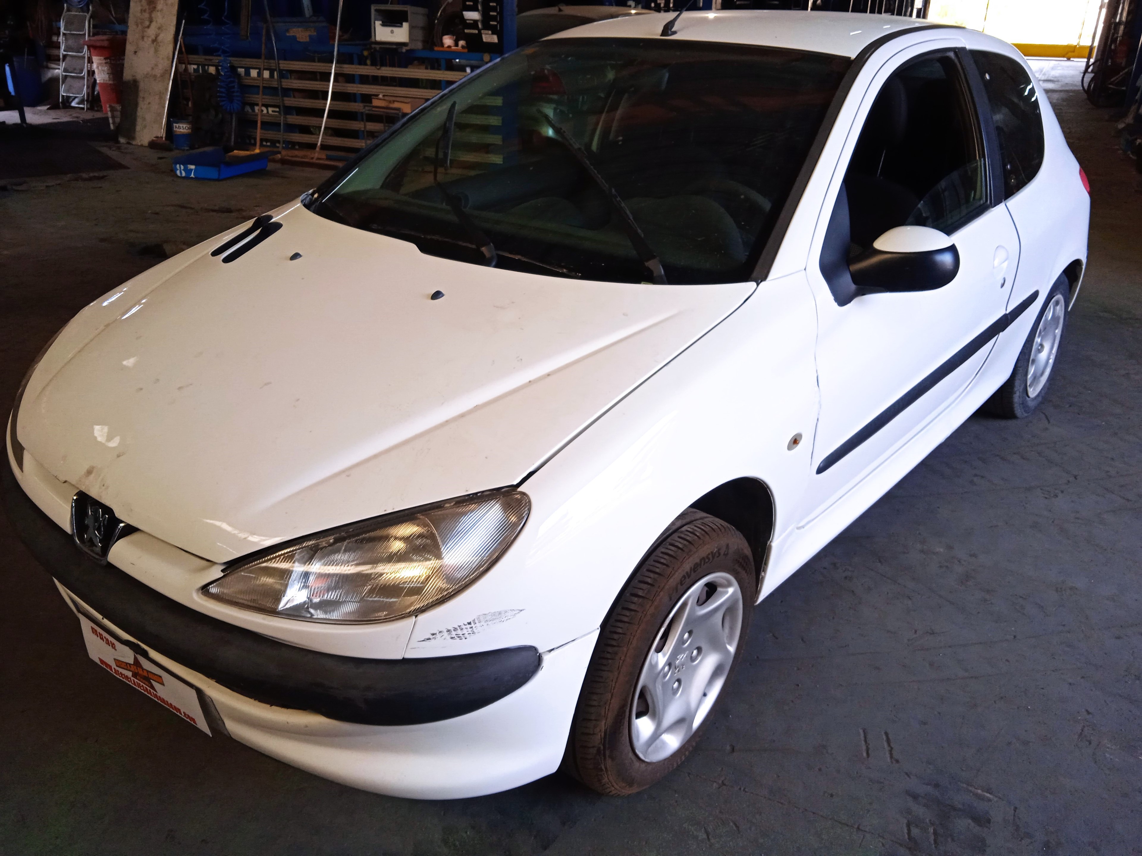 WARNING PEUGEOT 206 WJY