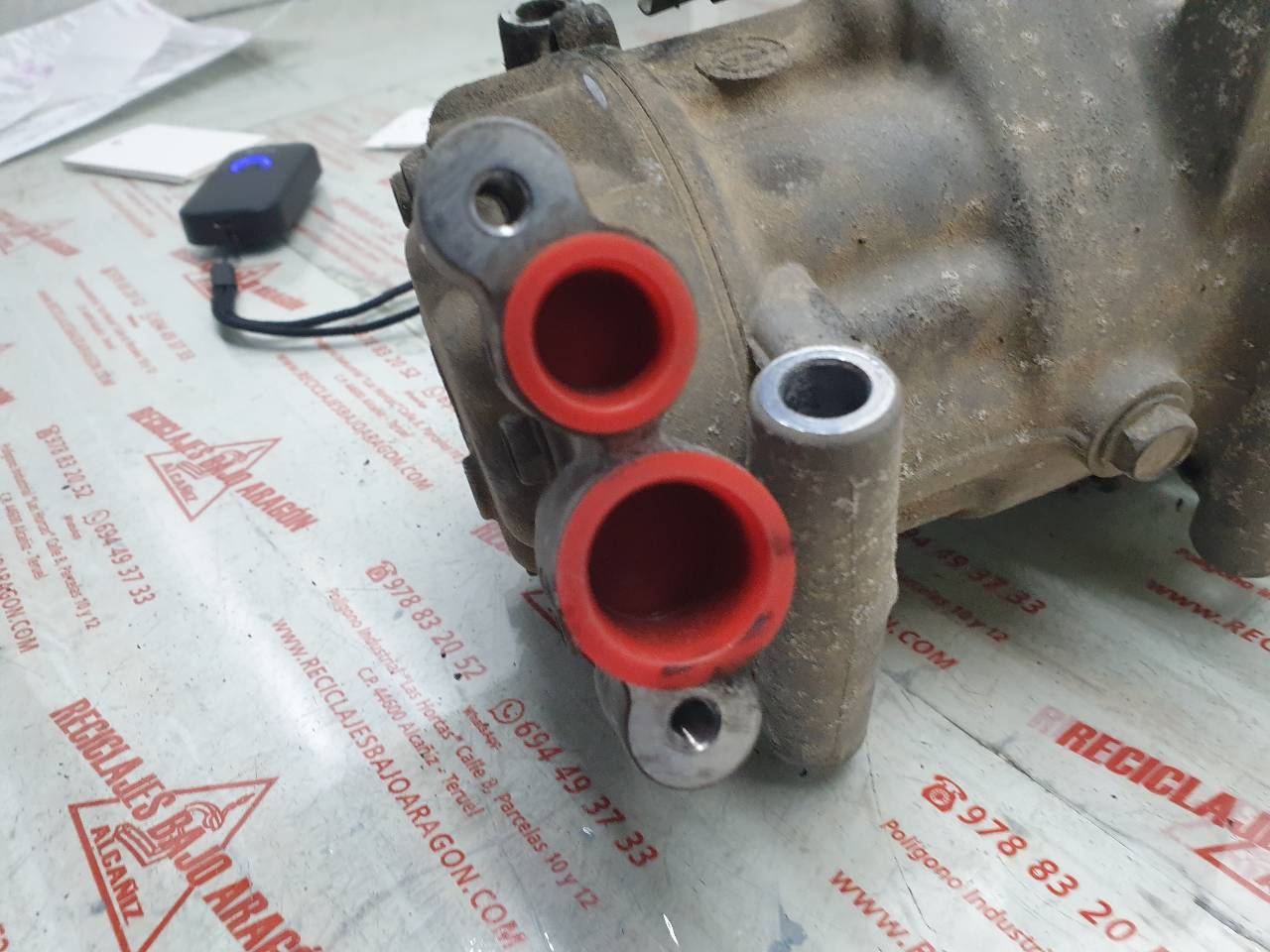 COMPRESOR AIRE ACONDICIONADO RENAULT CLIO K9K T7