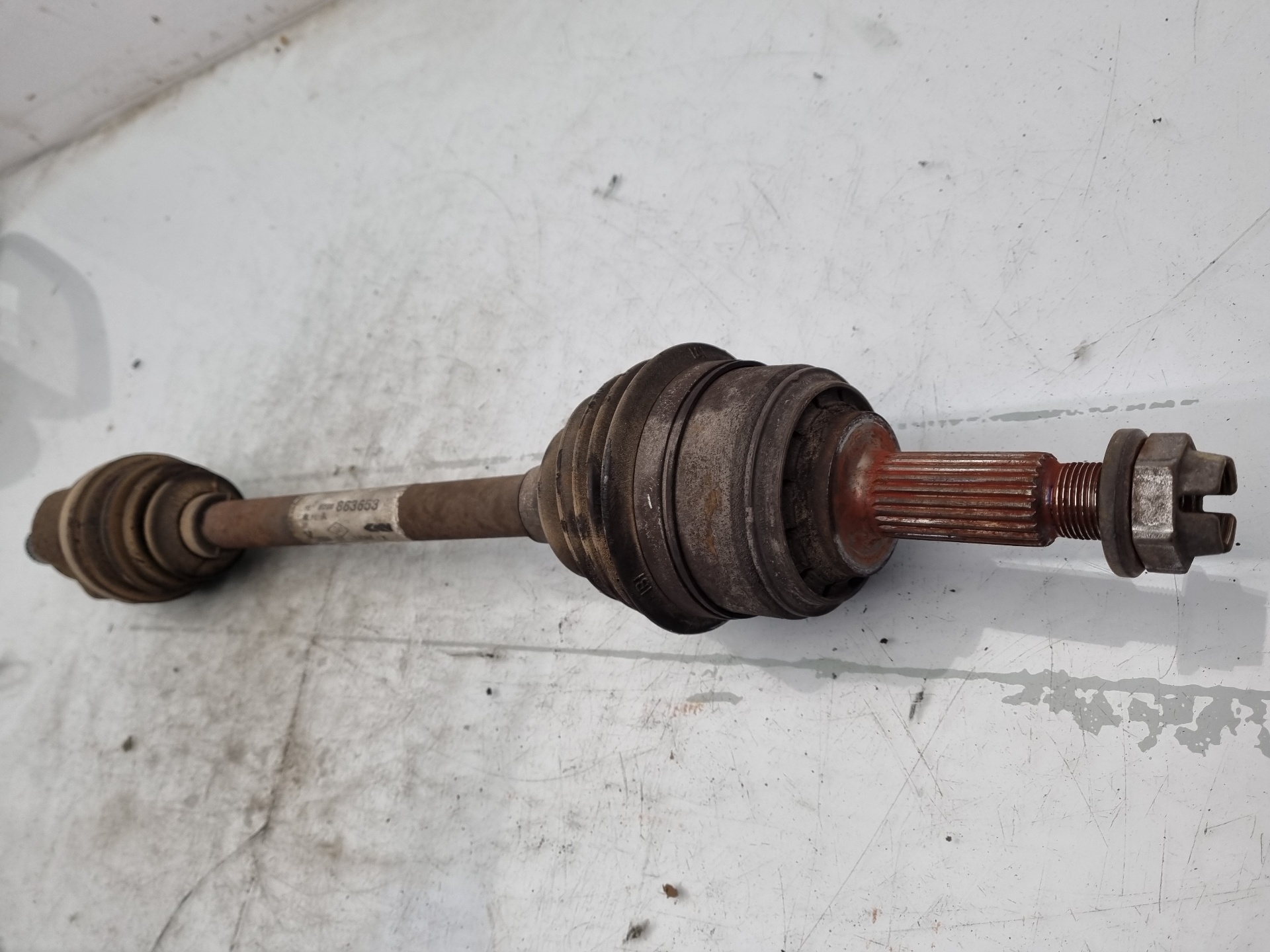 TRANSMISION DELANTERA IZQUIERDA DACIA LOGAN K9K 8 7