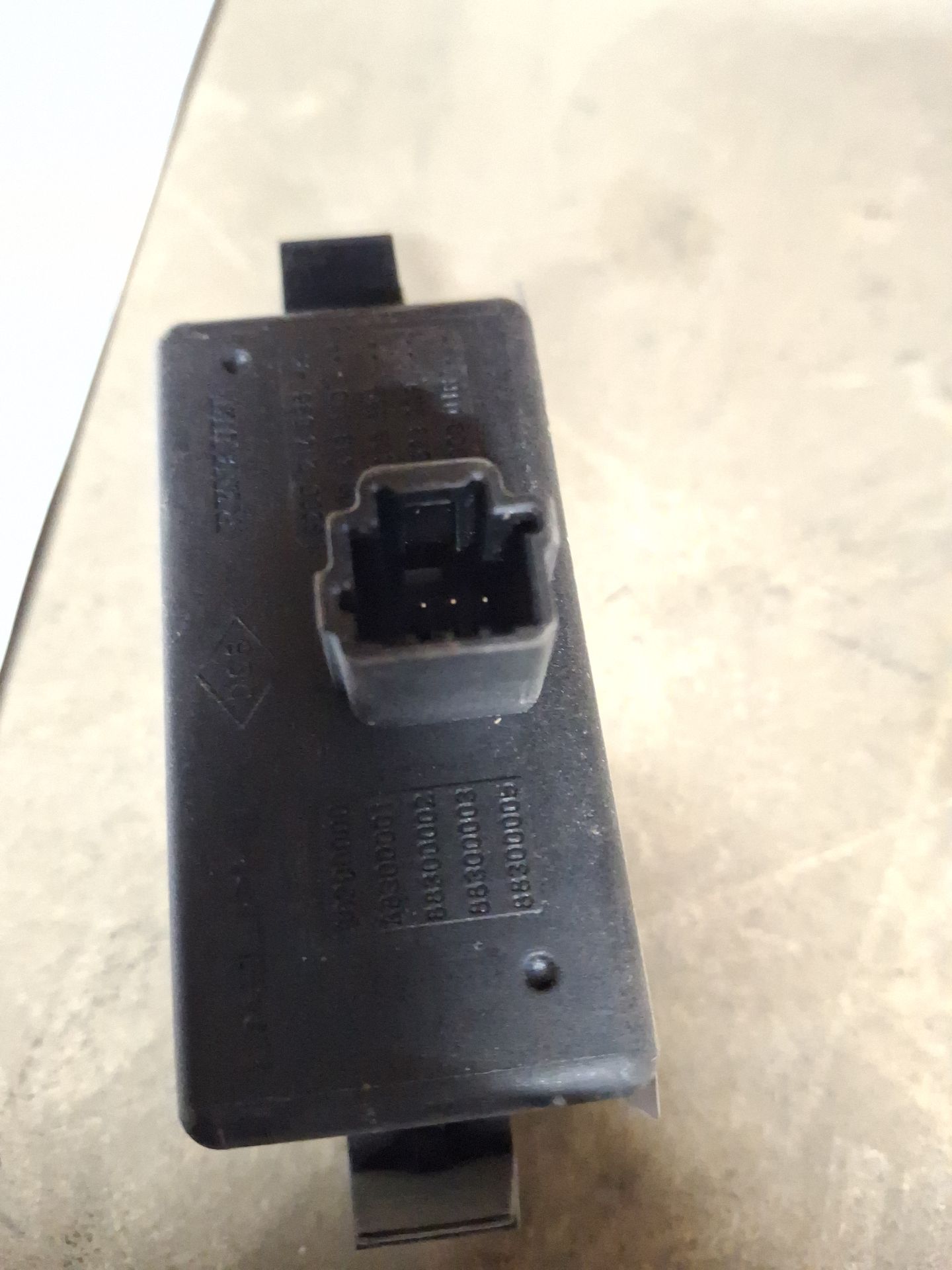 WARNING RENAULT KANGOO 