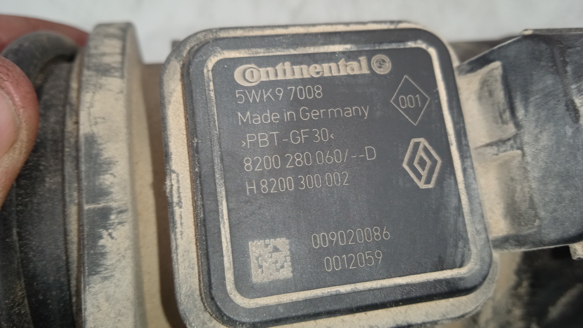 CAUDALIMETRO RENAULT KANGOO K9K B8