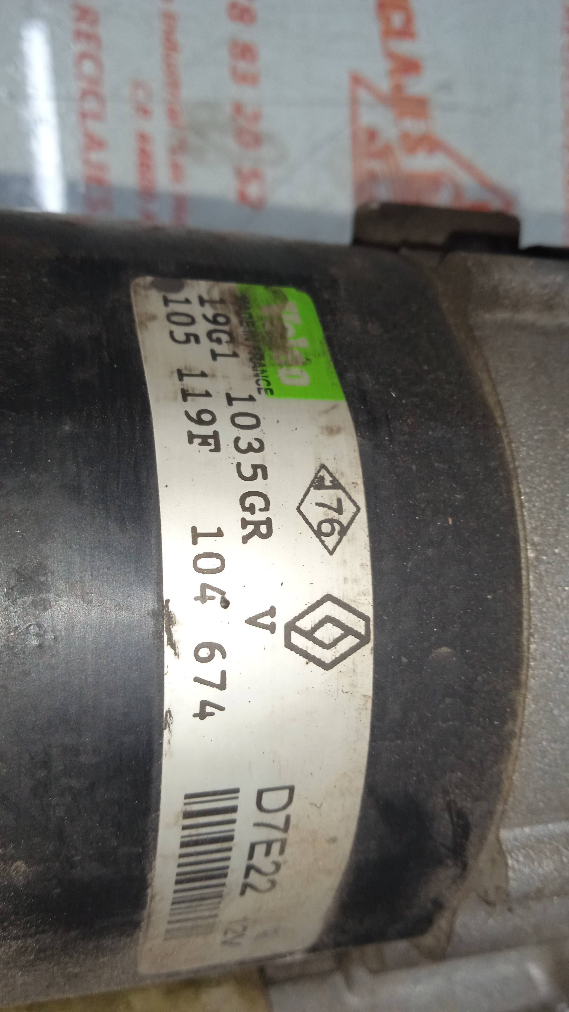 MOTOR ARRANQUE RENAULT LAGUNA K4M D7