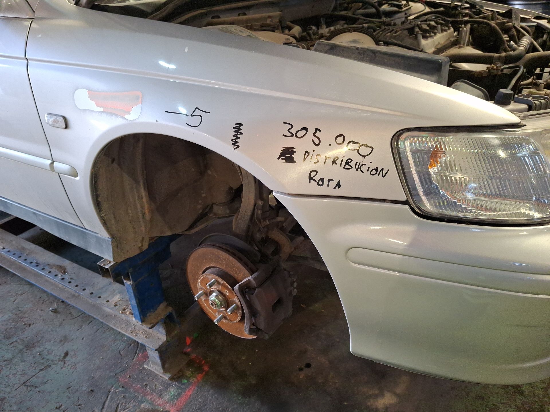 ALETA DELANTERA DERECHA HONDA ACCORD 