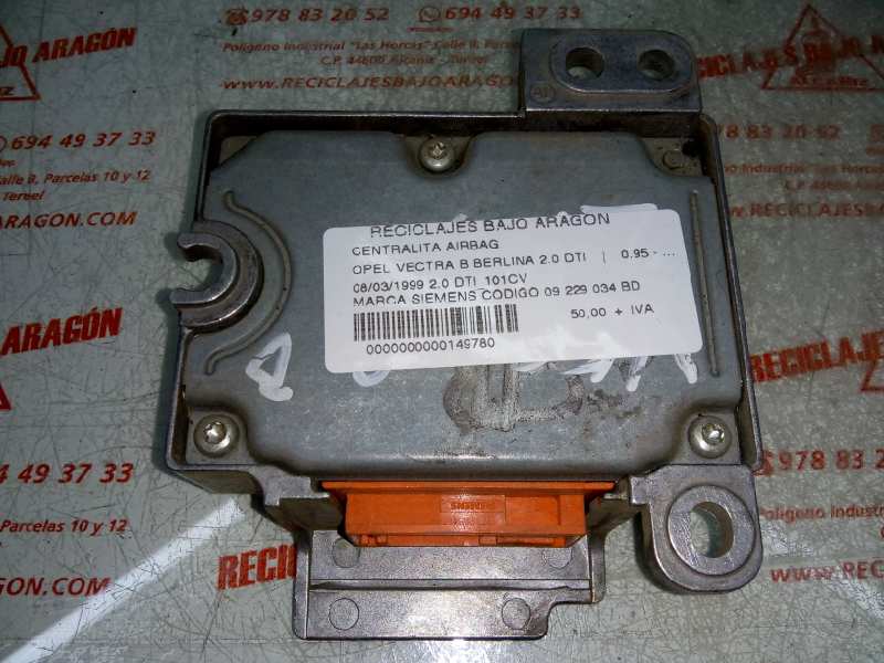 CENTRALITA AIRBAG OPEL VECTRA X20DTH