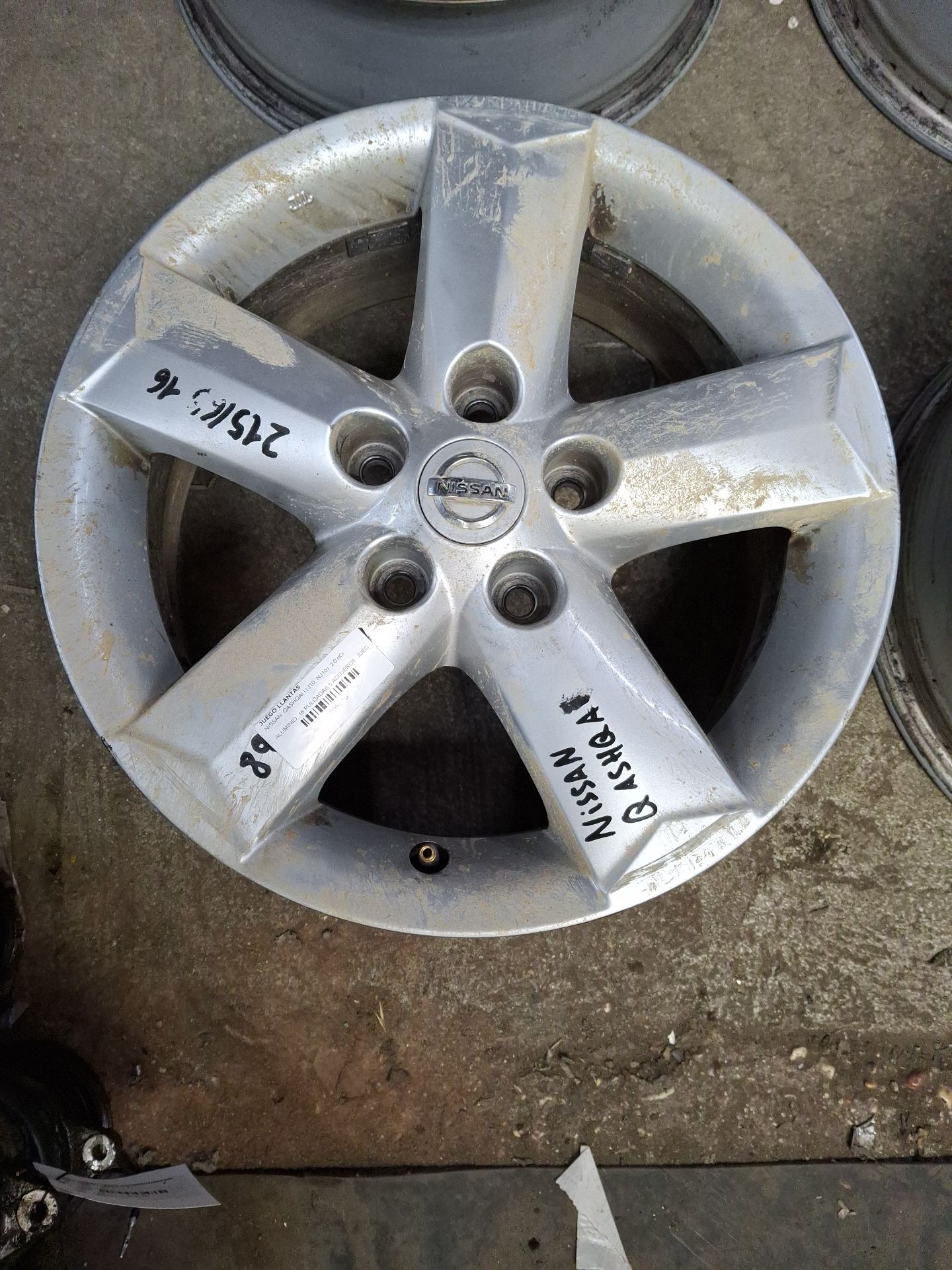 JUEGO LLANTAS NISSAN QASHQAI 