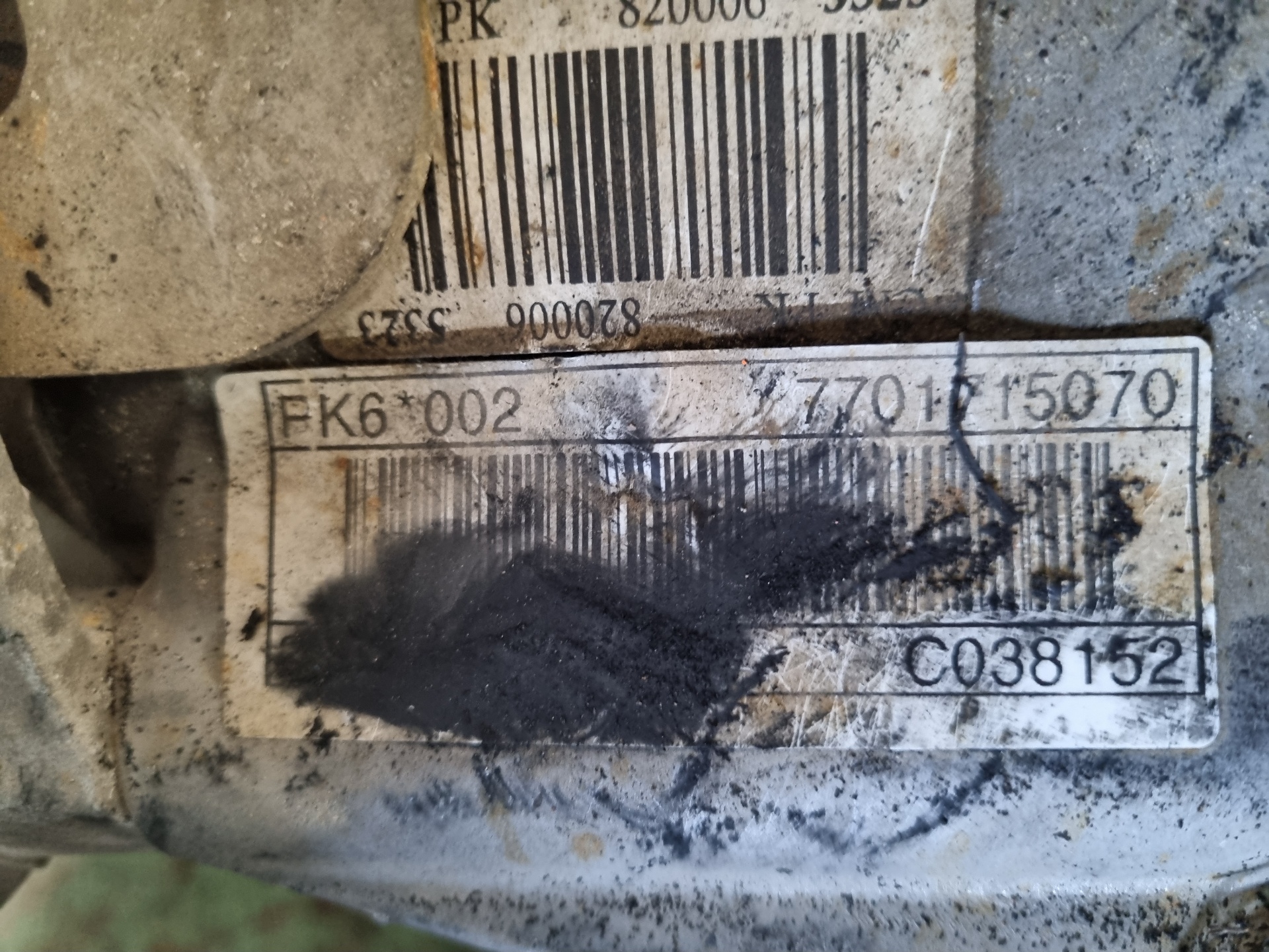 CAJA CAMBIOS RENAULT LAGUNA G9T D7