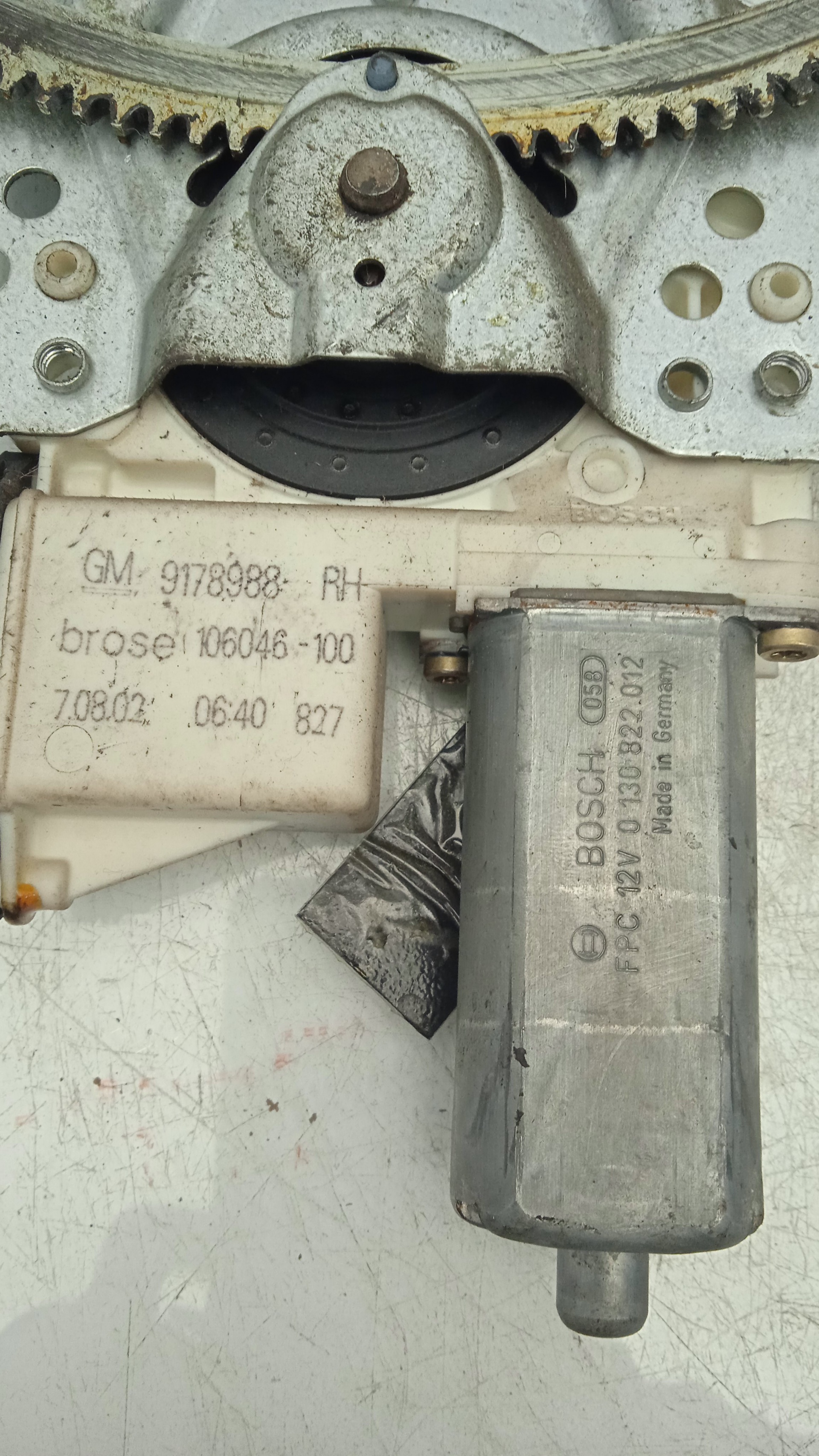 ELEVALUNAS DELANTERO DERECHO OPEL VECTRA Z22SE