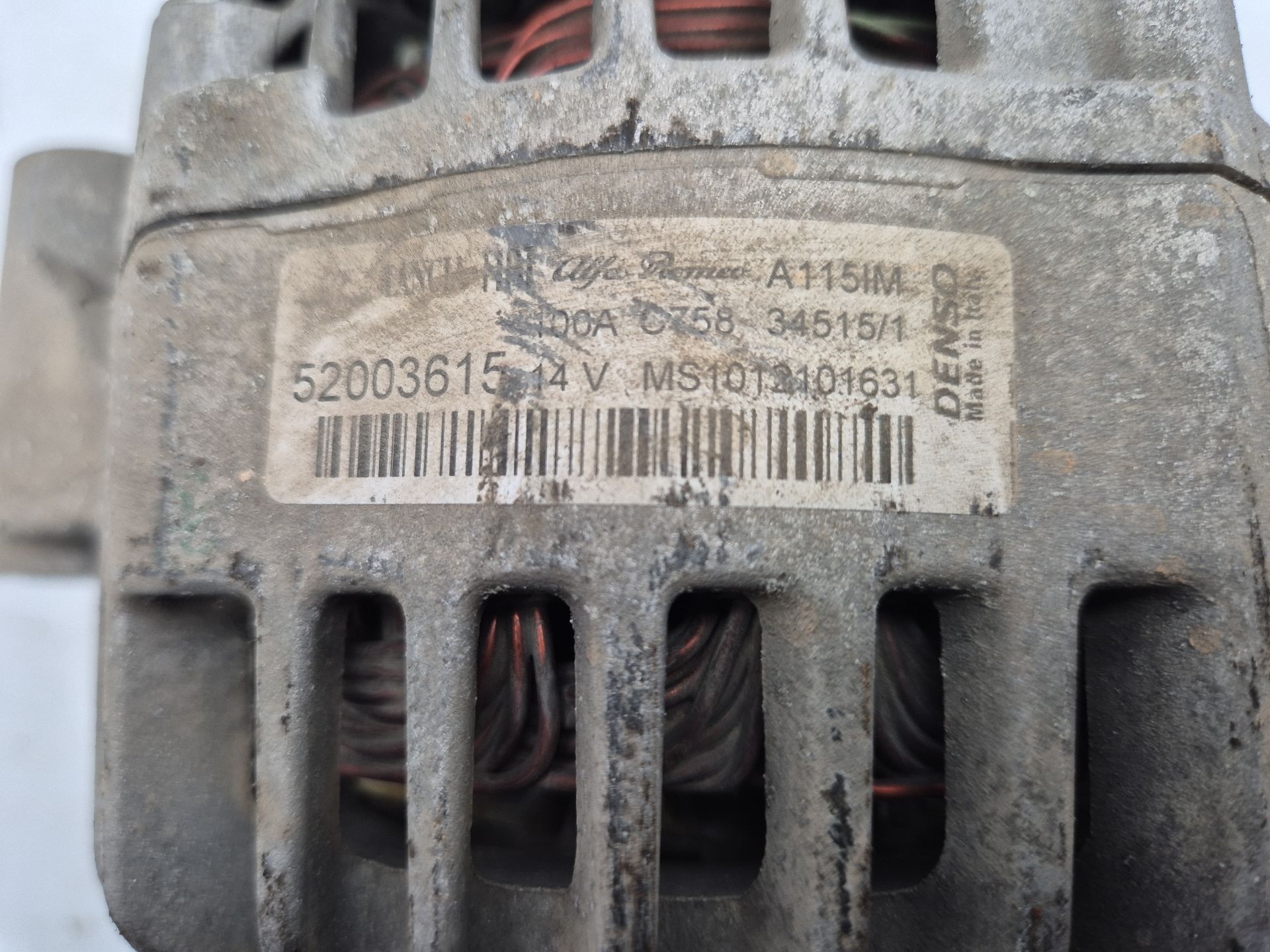 ALTERNADOR FIAT TIPO 