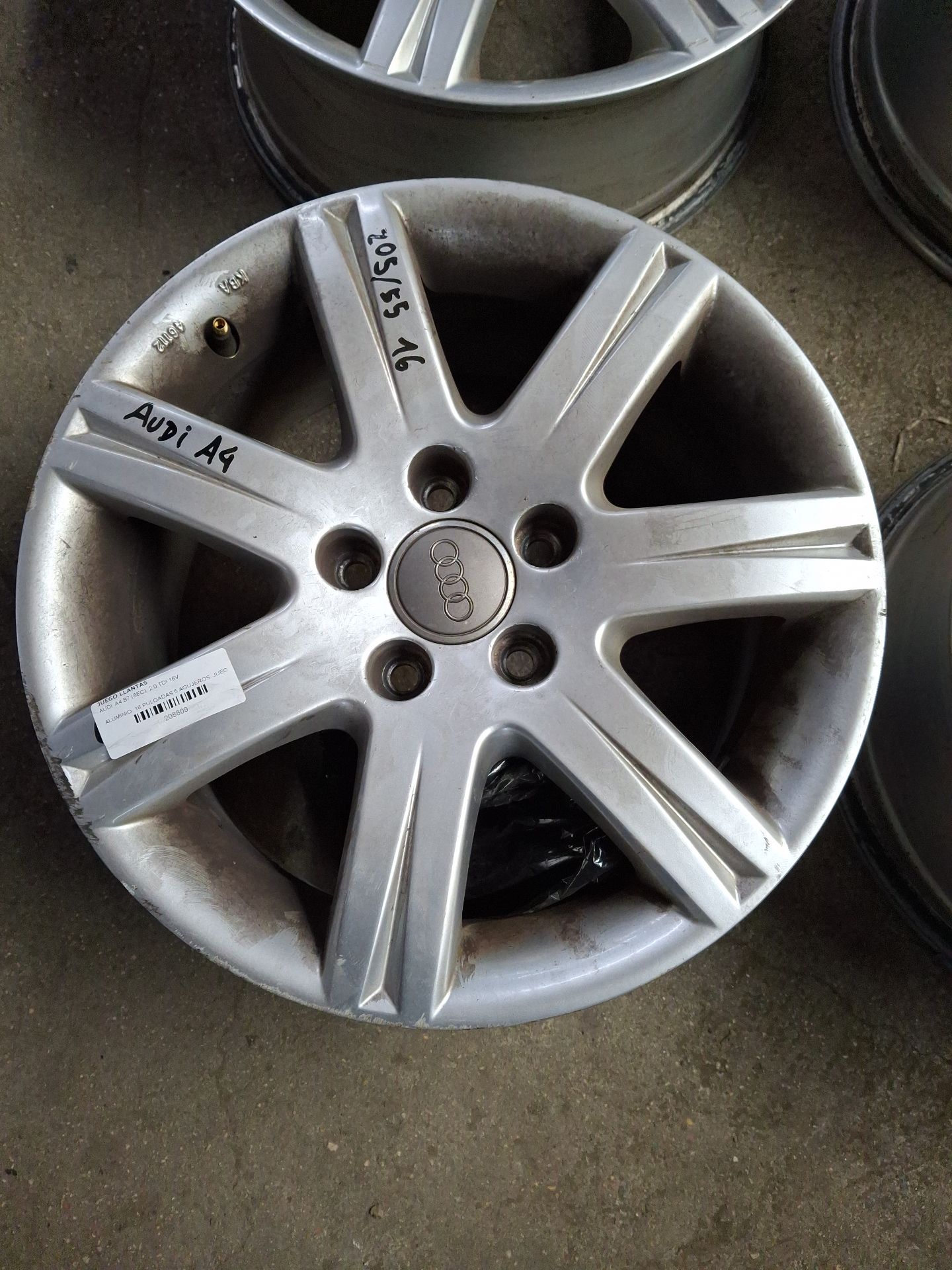 JUEGO LLANTAS AUDI A4 