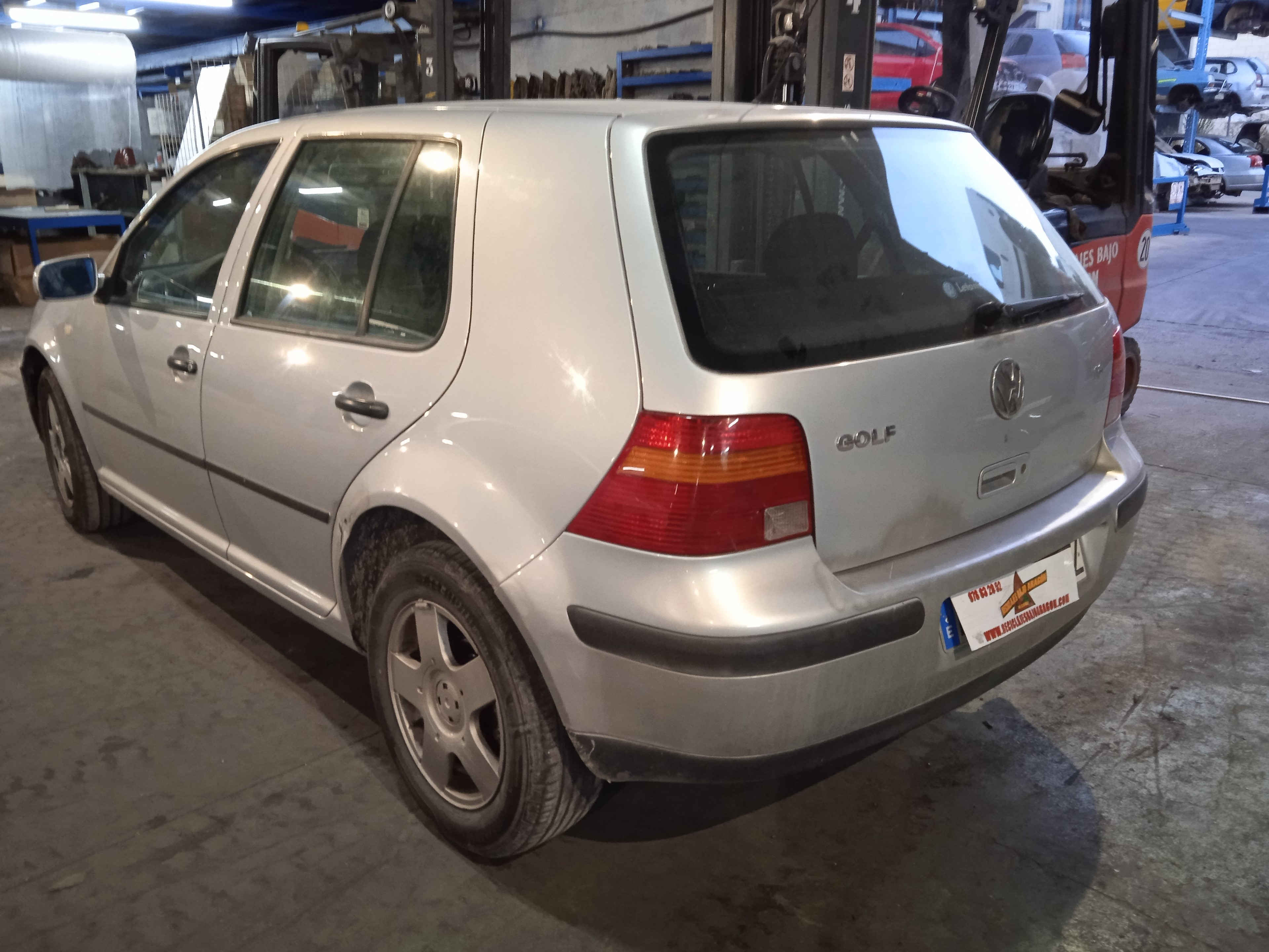 WARNING VOLKSWAGEN GOLF 