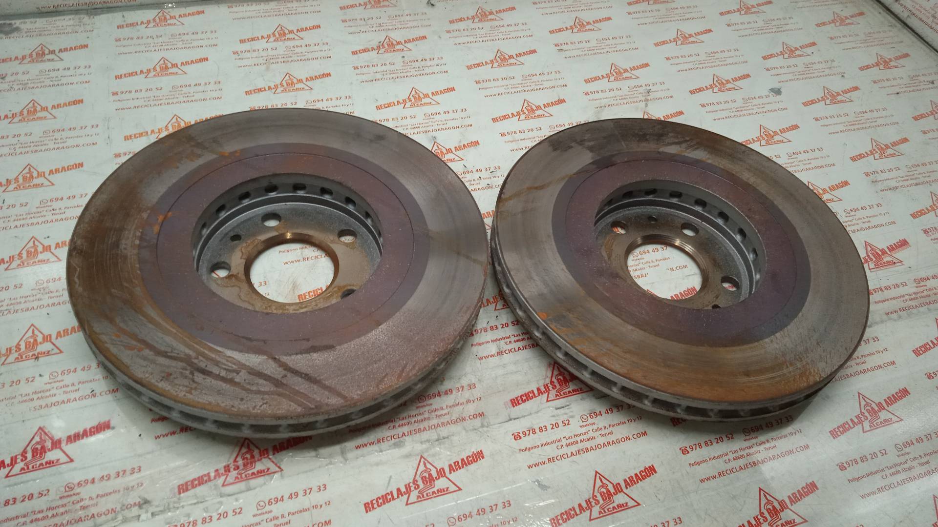 DISCO FRENO DELANTERO RENAULT MEGANE 