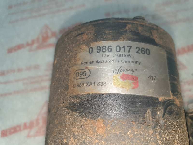 MOTOR ARRANQUE MERCEDES-BENZ VITO D OM 601 D23