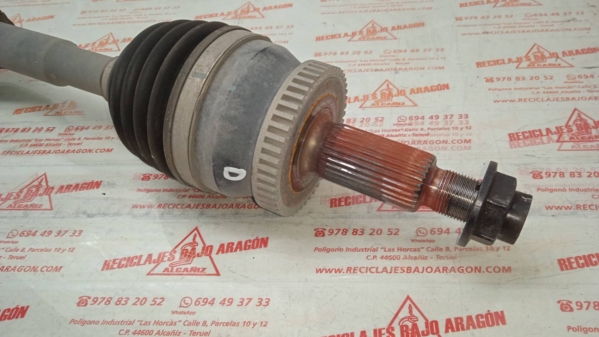 TRANSMISION DELANTERA DERECHA HYUNDAI I40 D4FD