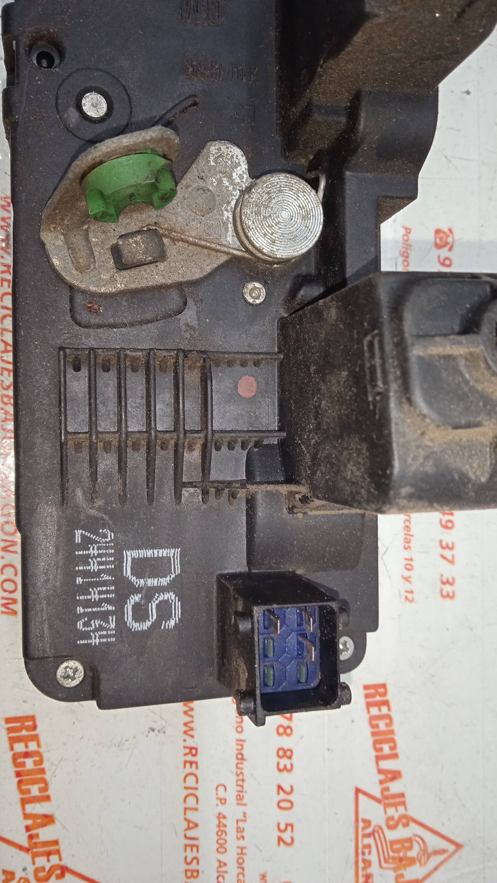 CERRADURA PUERTA TRASERA IZQUIERDA OPEL ZAFIRA Y20DTH