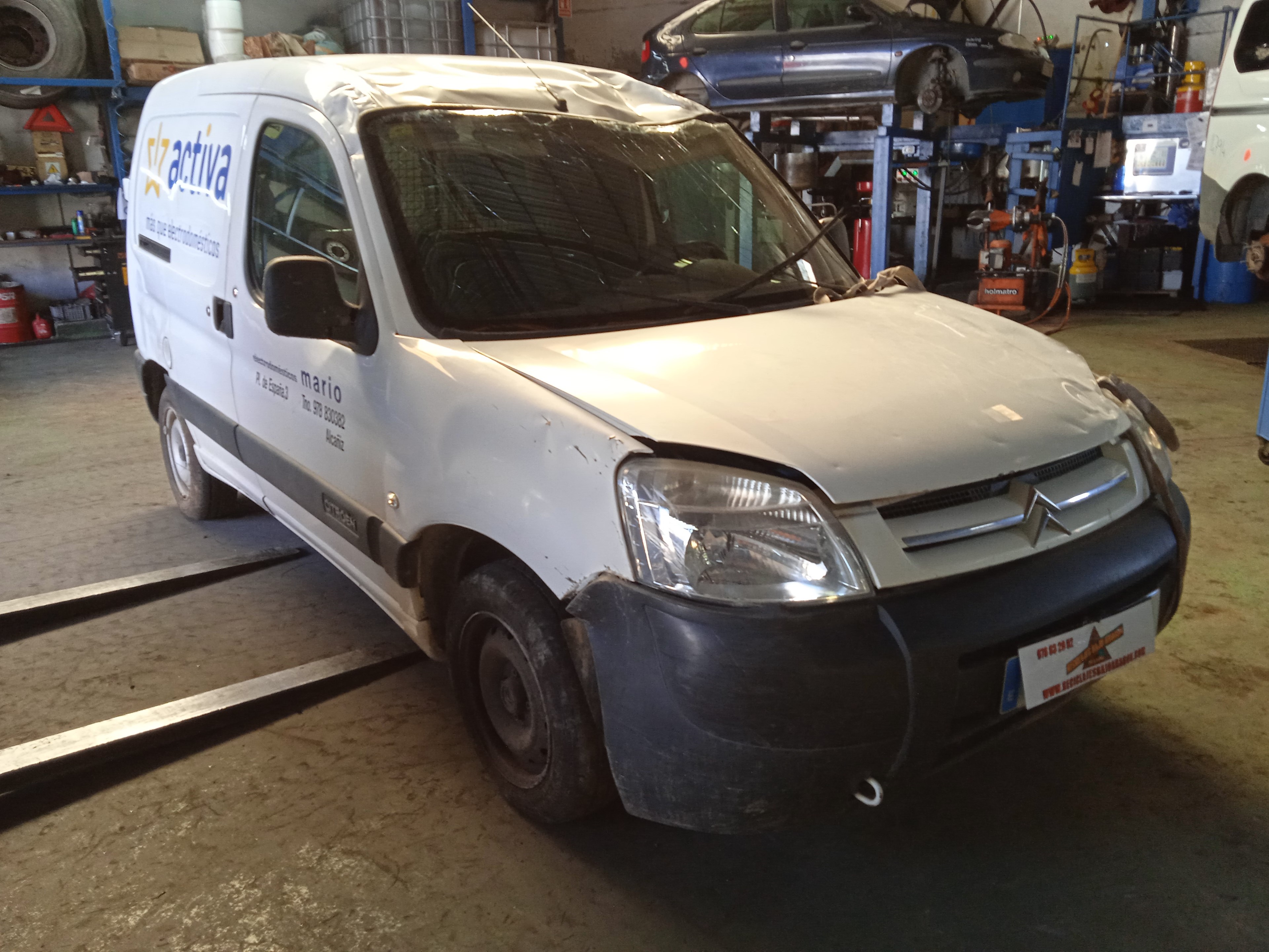 ELEVALUNAS DELANTERO DERECHO CITROEN BERLINGO 9HX