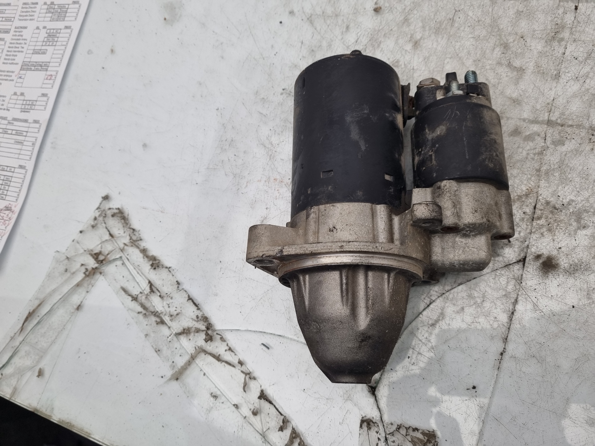 MOTOR ARRANQUE MERCEDES-BENZ CLASE C 