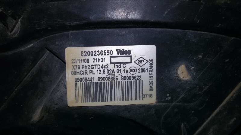 FARO IZQUIERDO NISSAN KUBISTAR K9K B7