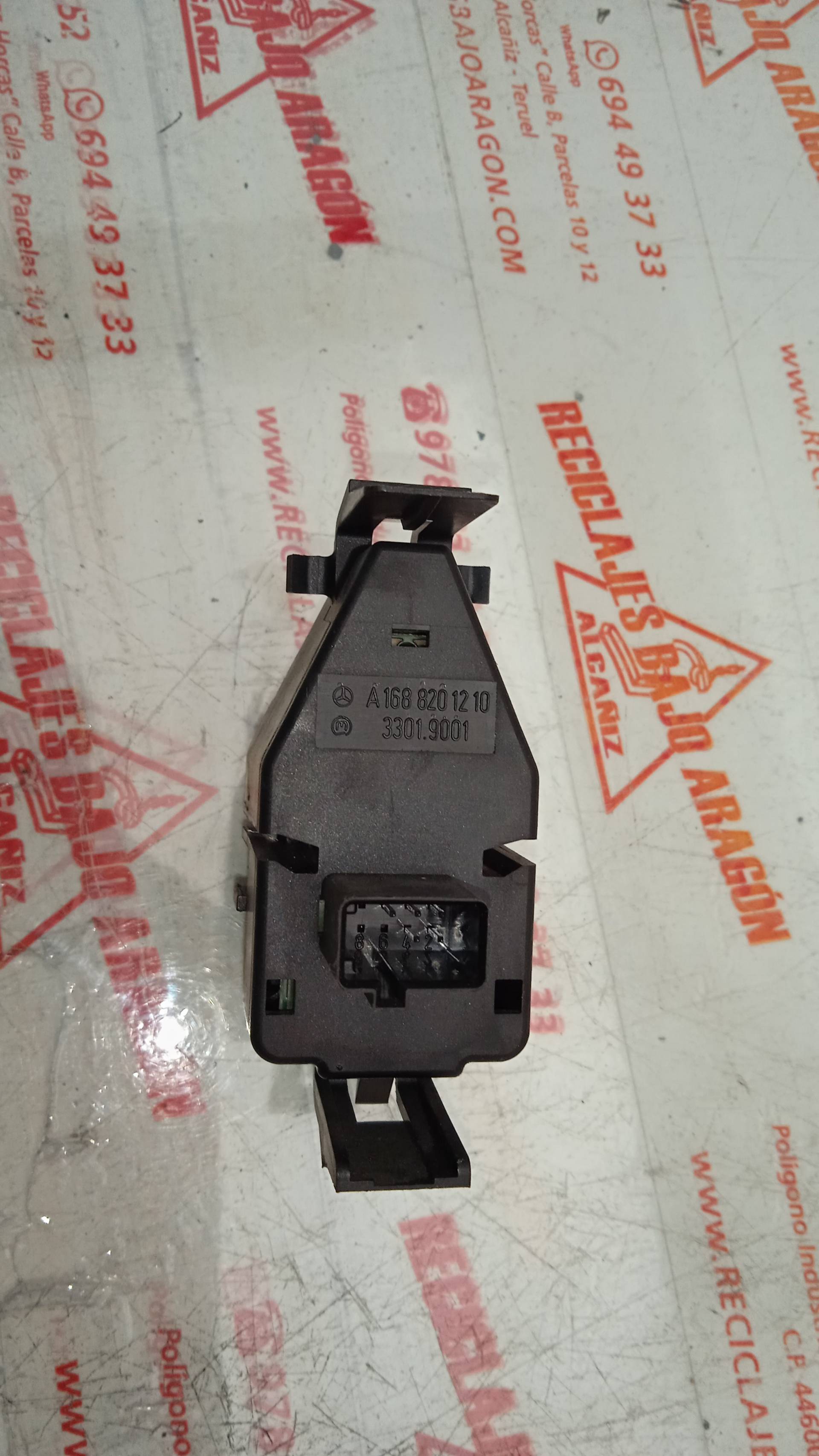 WARNING MERCEDES-BENZ CLASE A M166990