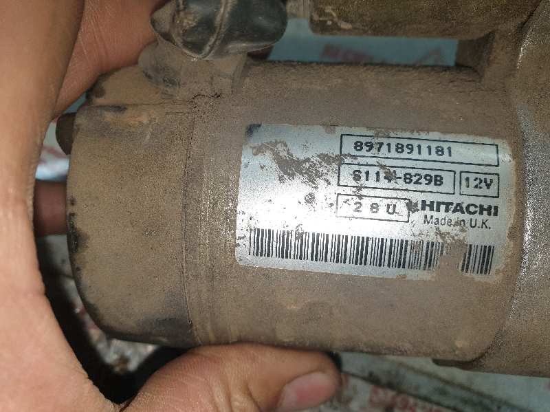 MOTOR ARRANQUE OPEL COMBO Y17DTL