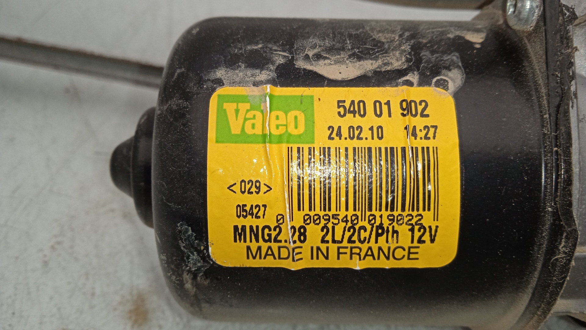 MOTOR LIMPIA DELANTERO RENAULT KANGOO K9K B8