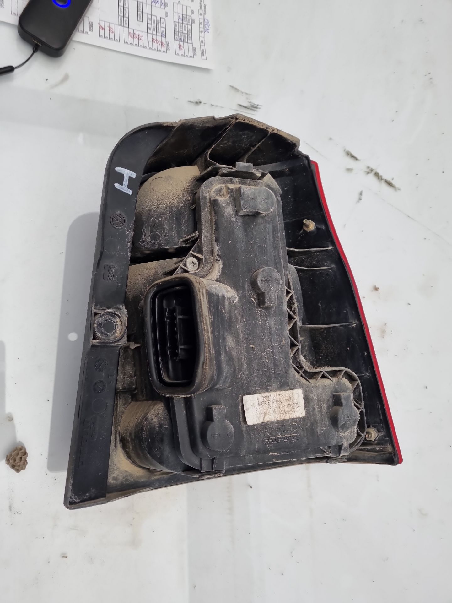 PILOTO TRASERO IZQUIERDO VOLKSWAGEN LUPO AUA