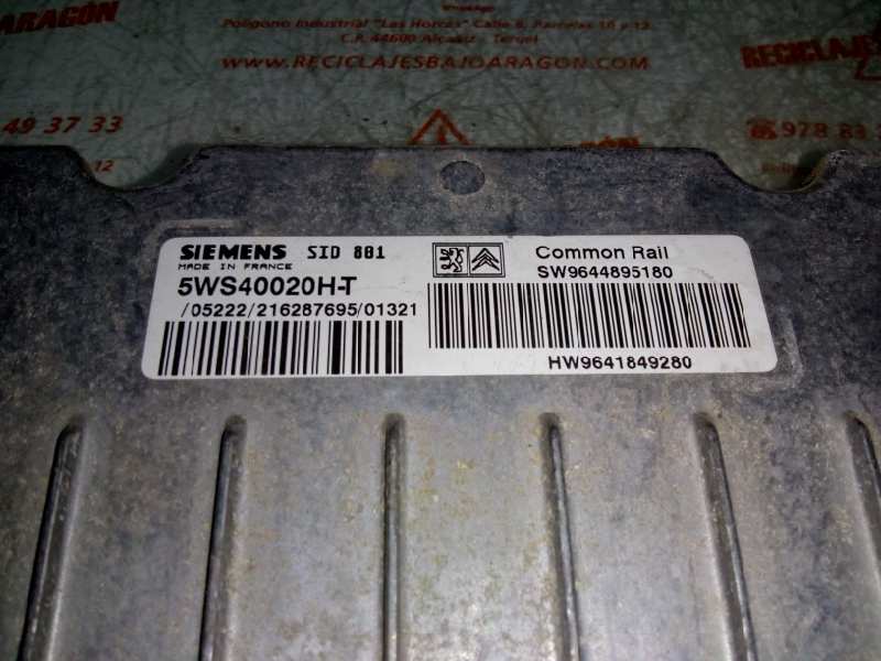 CENTRALITA MOTOR UCE PEUGEOT 307 (S1) RHY