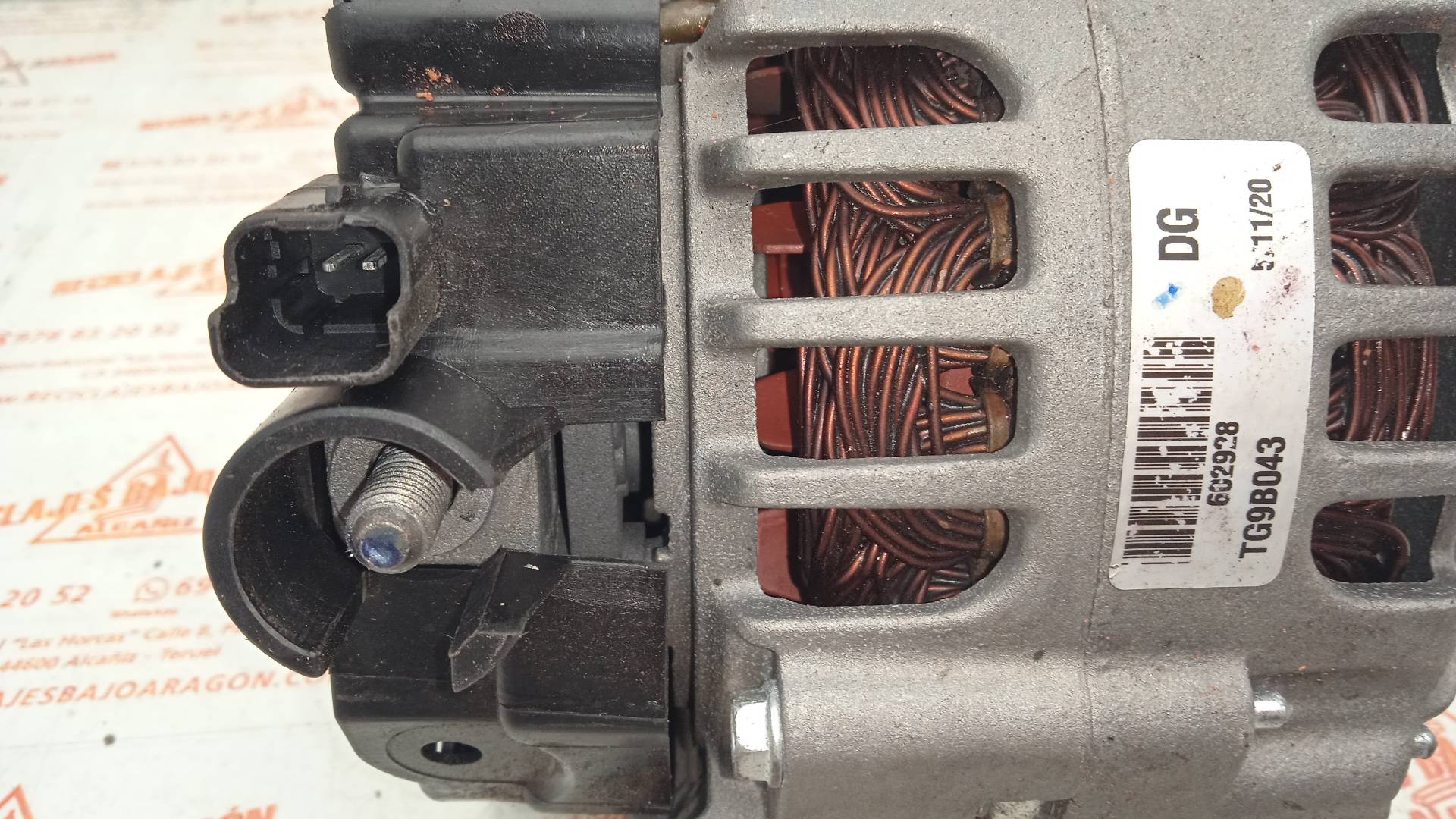 ALTERNADOR CITROEN C4 BERLINA KFU