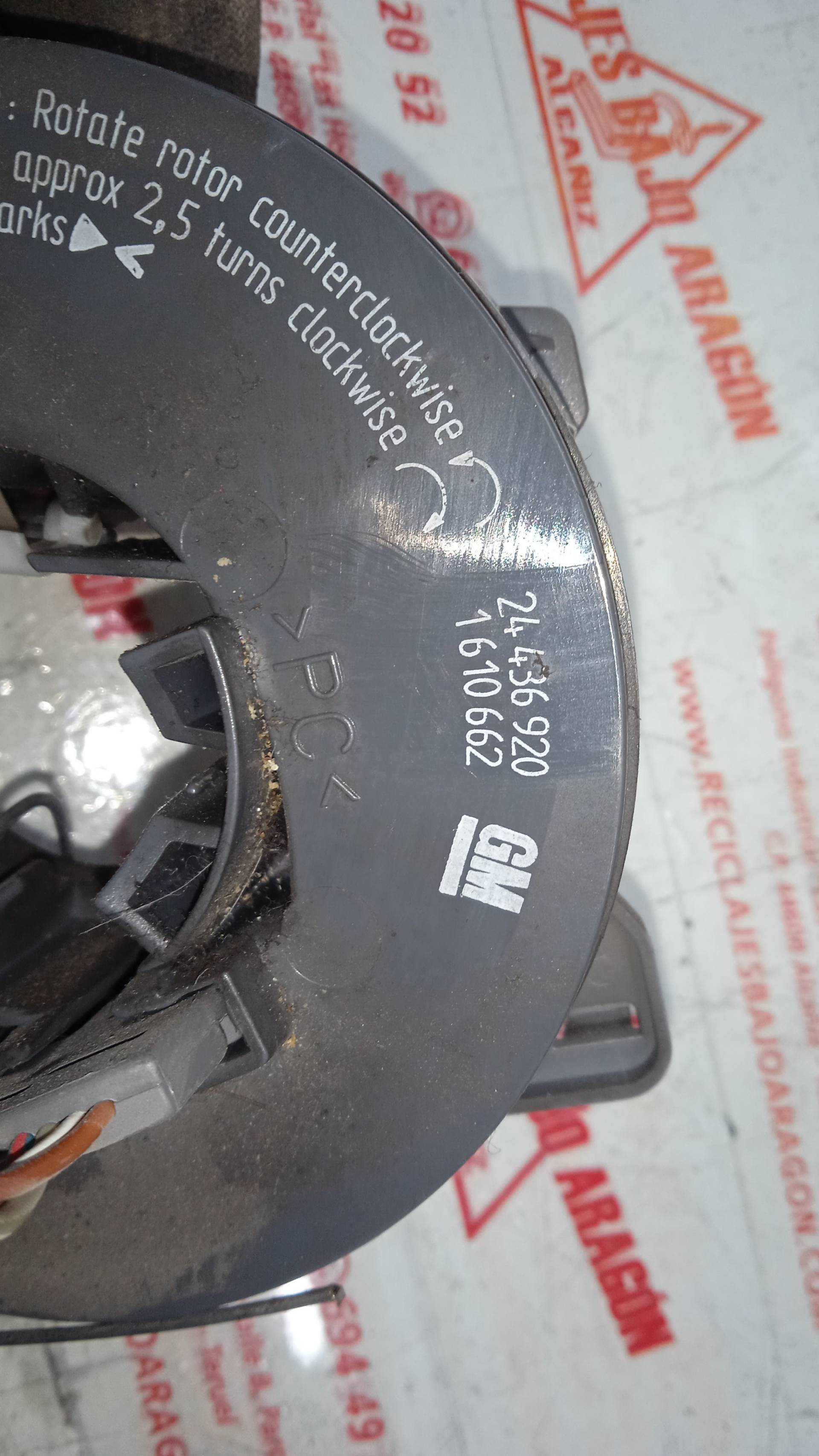 ANILLO AIRBAG OPEL ZAFIRA Y20DTH