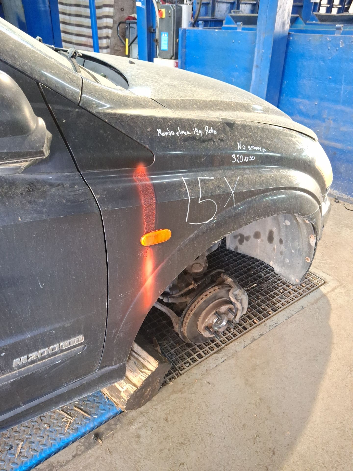 ALETA DELANTERA DERECHA SSANGYONG KYRON 