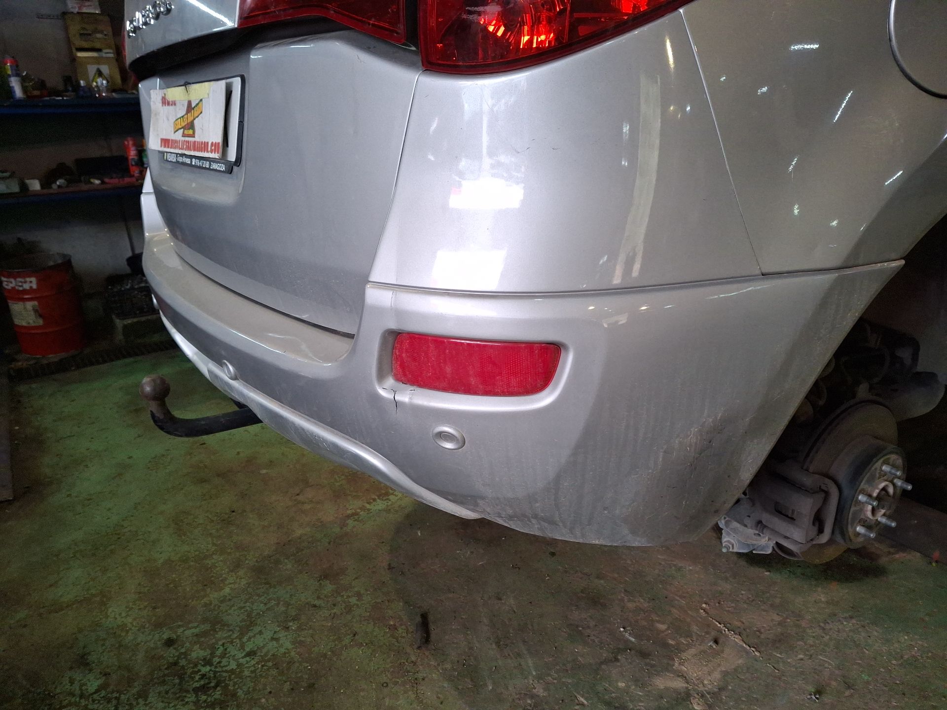 PARAGOLPES TRASERO RENAULT KOLEOS 