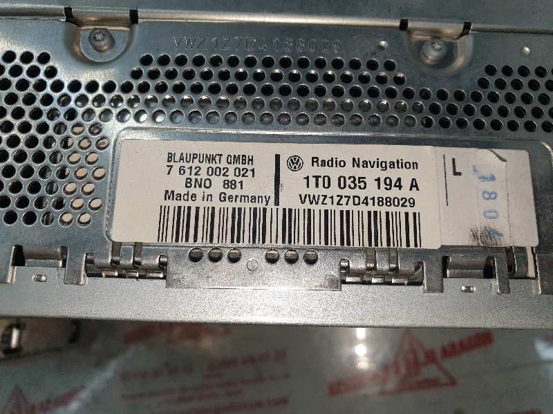 PANTALLA MULTIFUNCION VOLKSWAGEN GOLF BKD