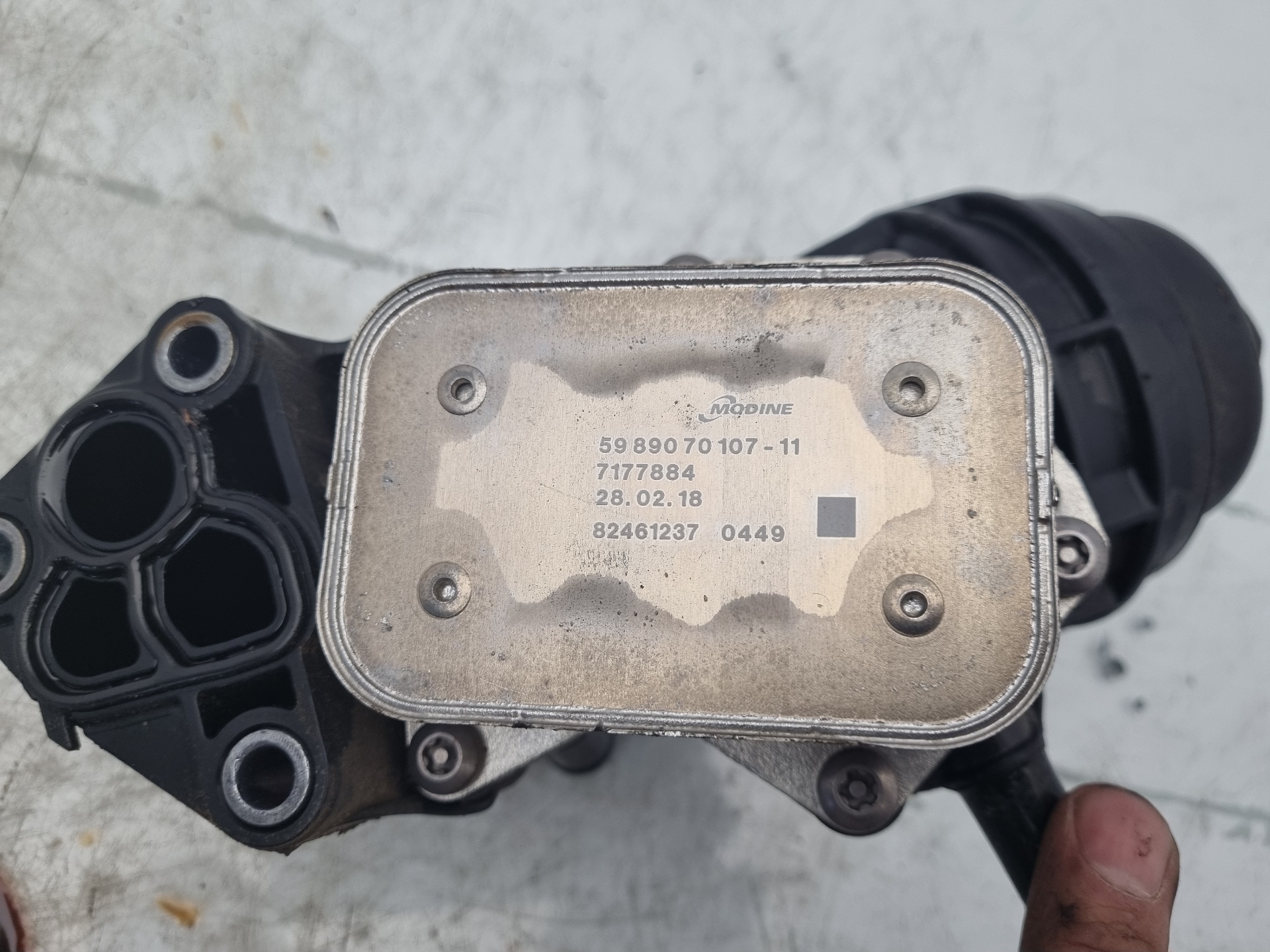 ENFRIADOR ACEITE MOTOR INFINITI Q30 270910