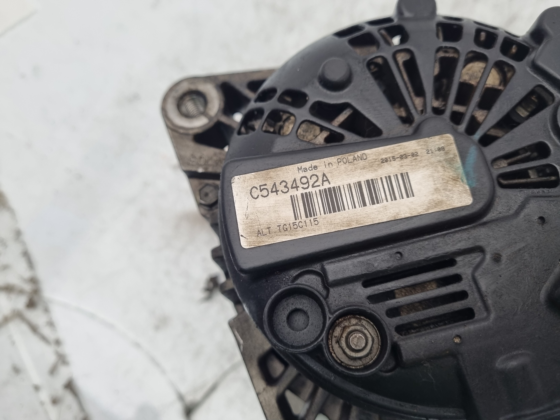 ALTERNADOR CITROEN BERLINGO RHY