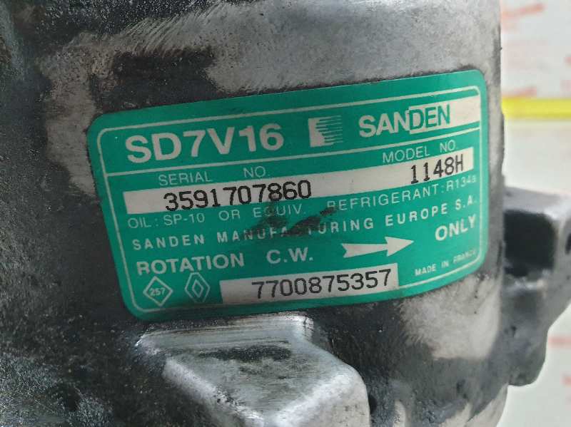 COMPRESOR AIRE ACONDICIONADO RENAULT KANGOO E7J