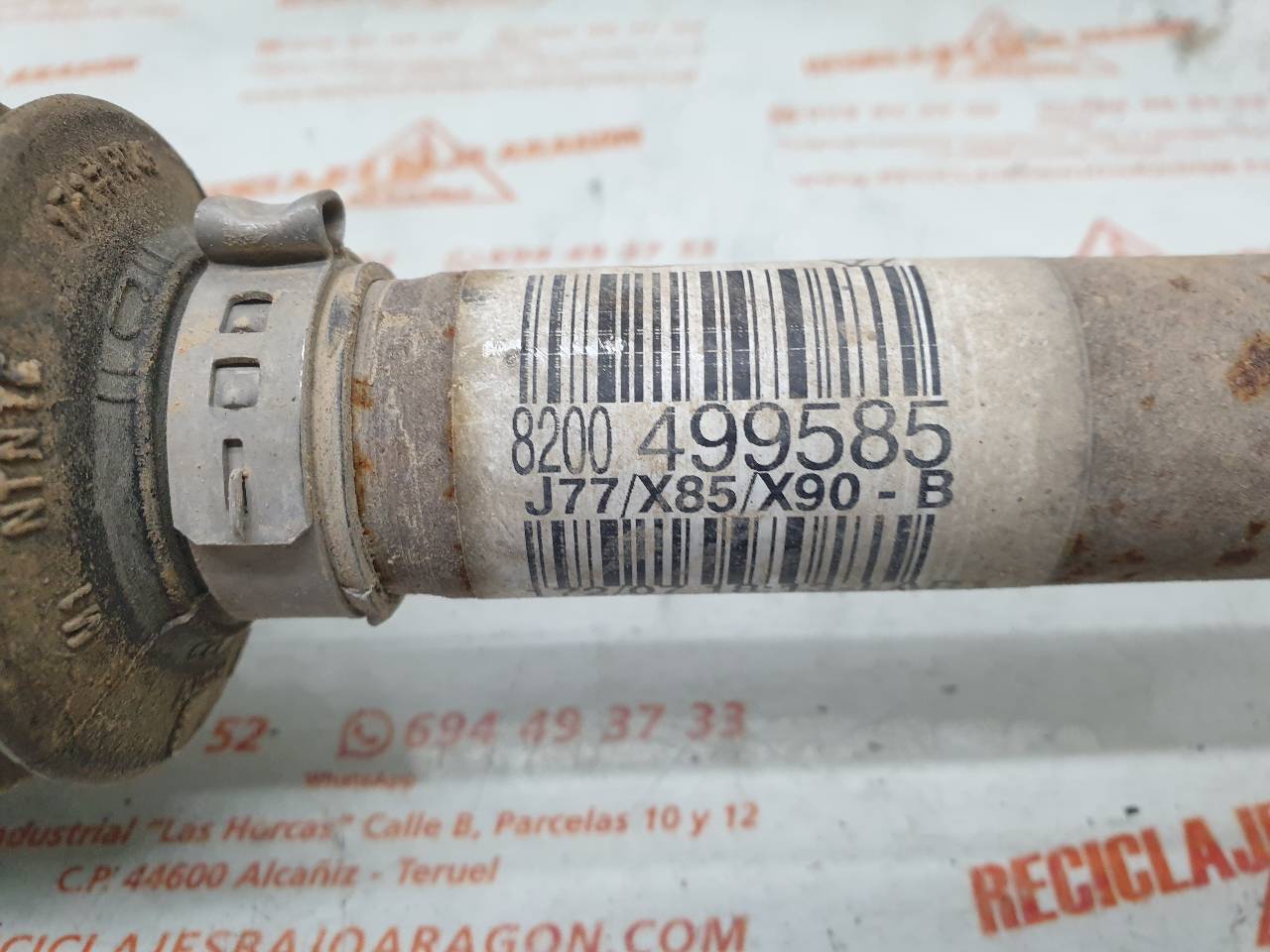 TRANSMISION DELANTERA IZQUIERDA RENAULT CLIO K9K T7