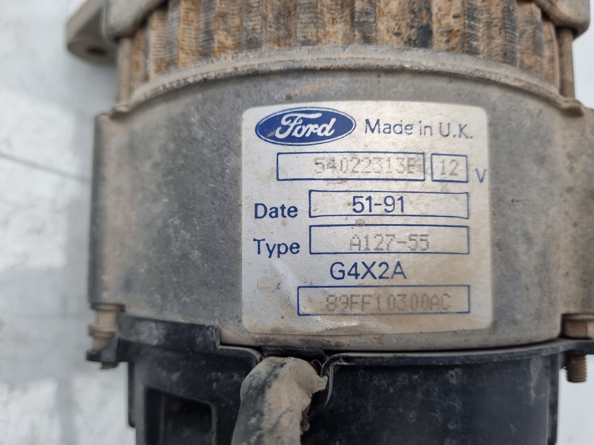 ALTERNADOR FORD FIESTA RTC