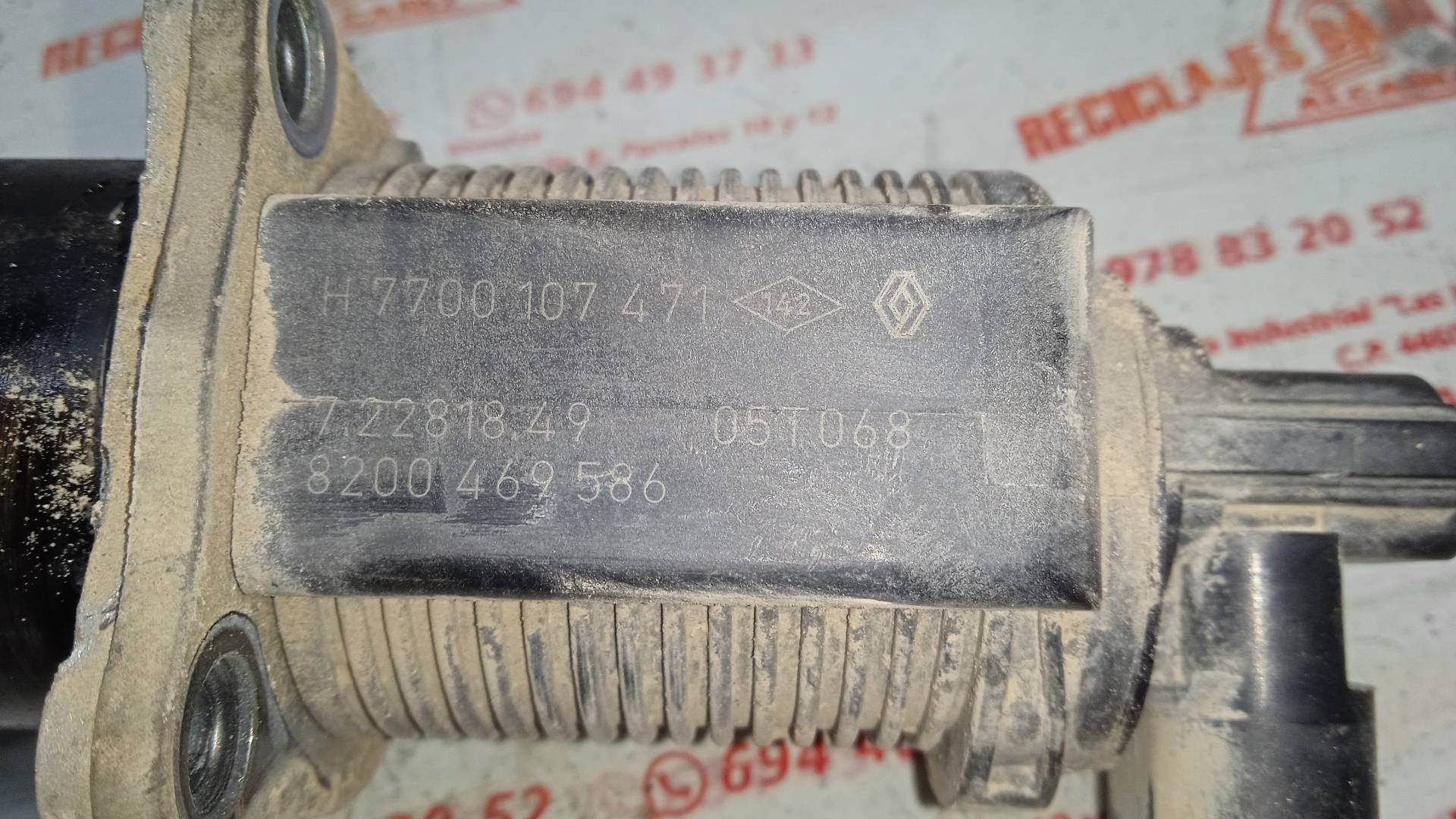 VALVULA EGR NISSAN ALMERA K9K